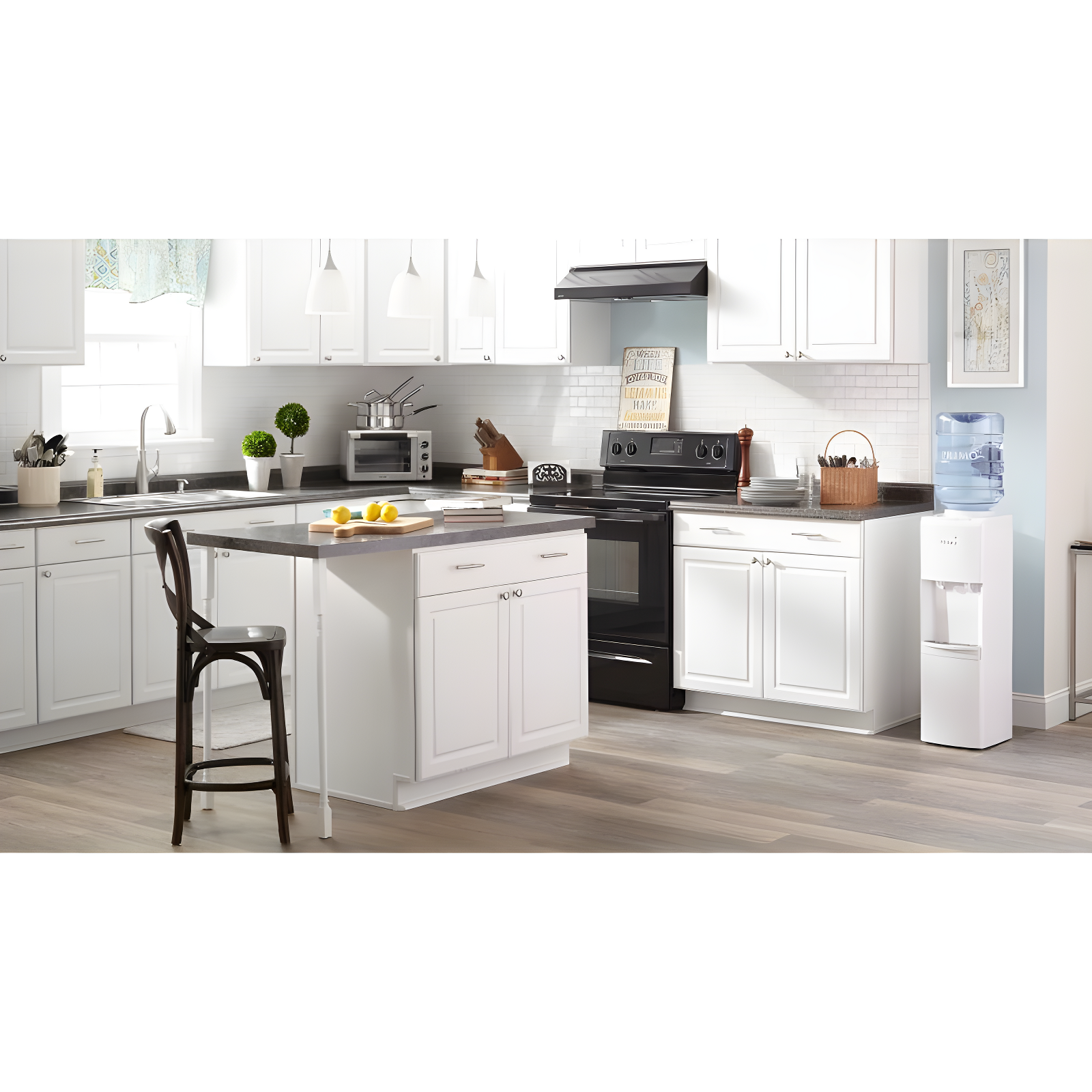 Primo Water Dispenser: Freestanding Electric, Hot & Cold, 135.26 Volume, Energy Star Certified, 1-Year Warranty