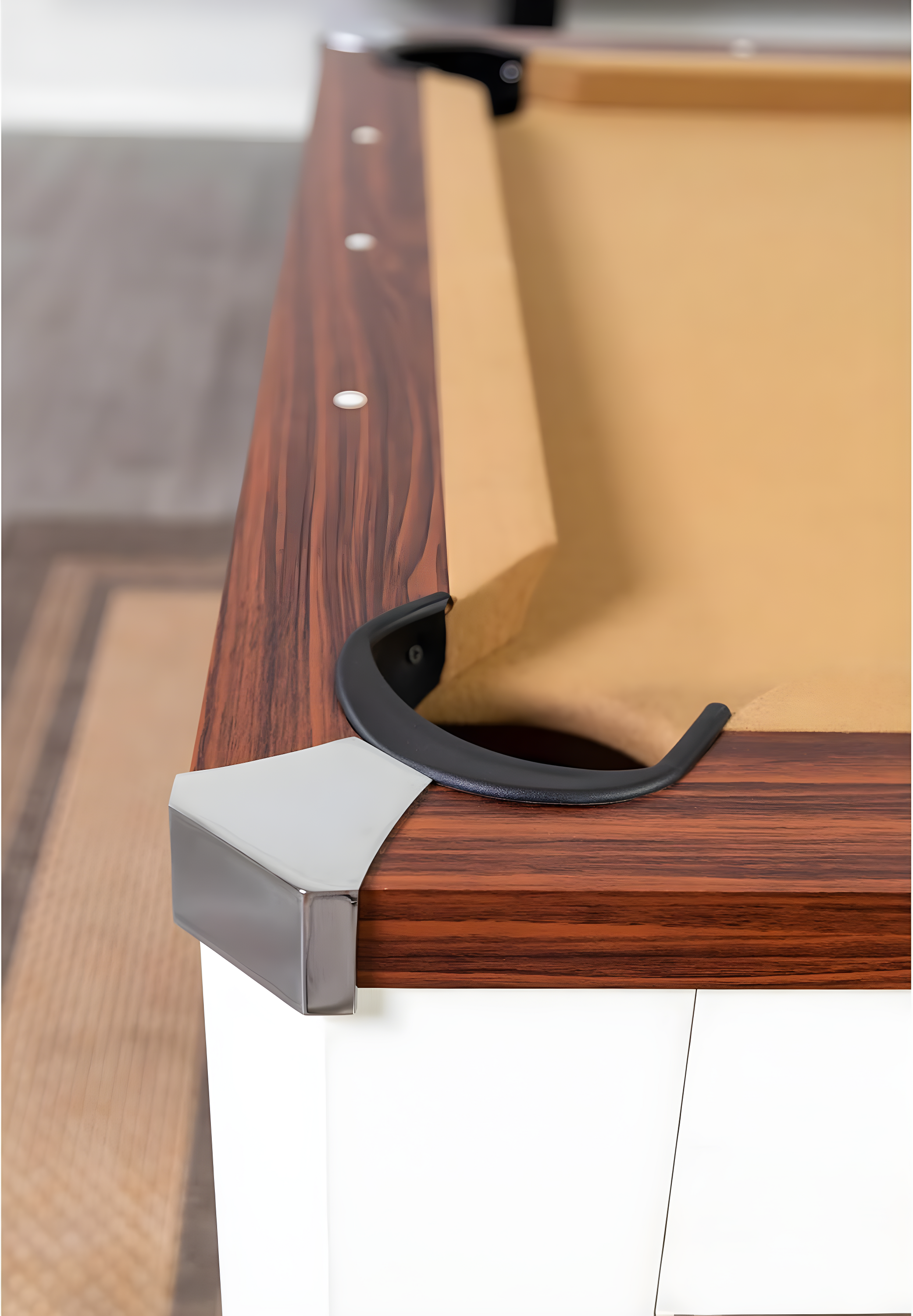 Hathaway Newport Stylish 7 Ft Multi Game Pool Table Combo with Dining Top and Ping Pong – Includes Benches for Home Storage and Accessories