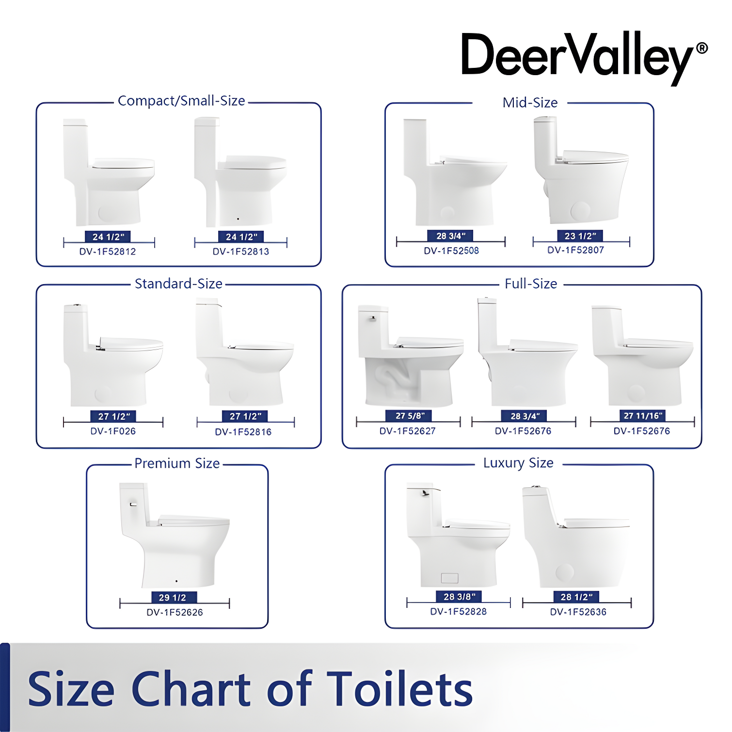 Ally Standard Bathroom Toielt, Modern Toilet with Comfort Chair Height Floor Mounted(Seat Included)