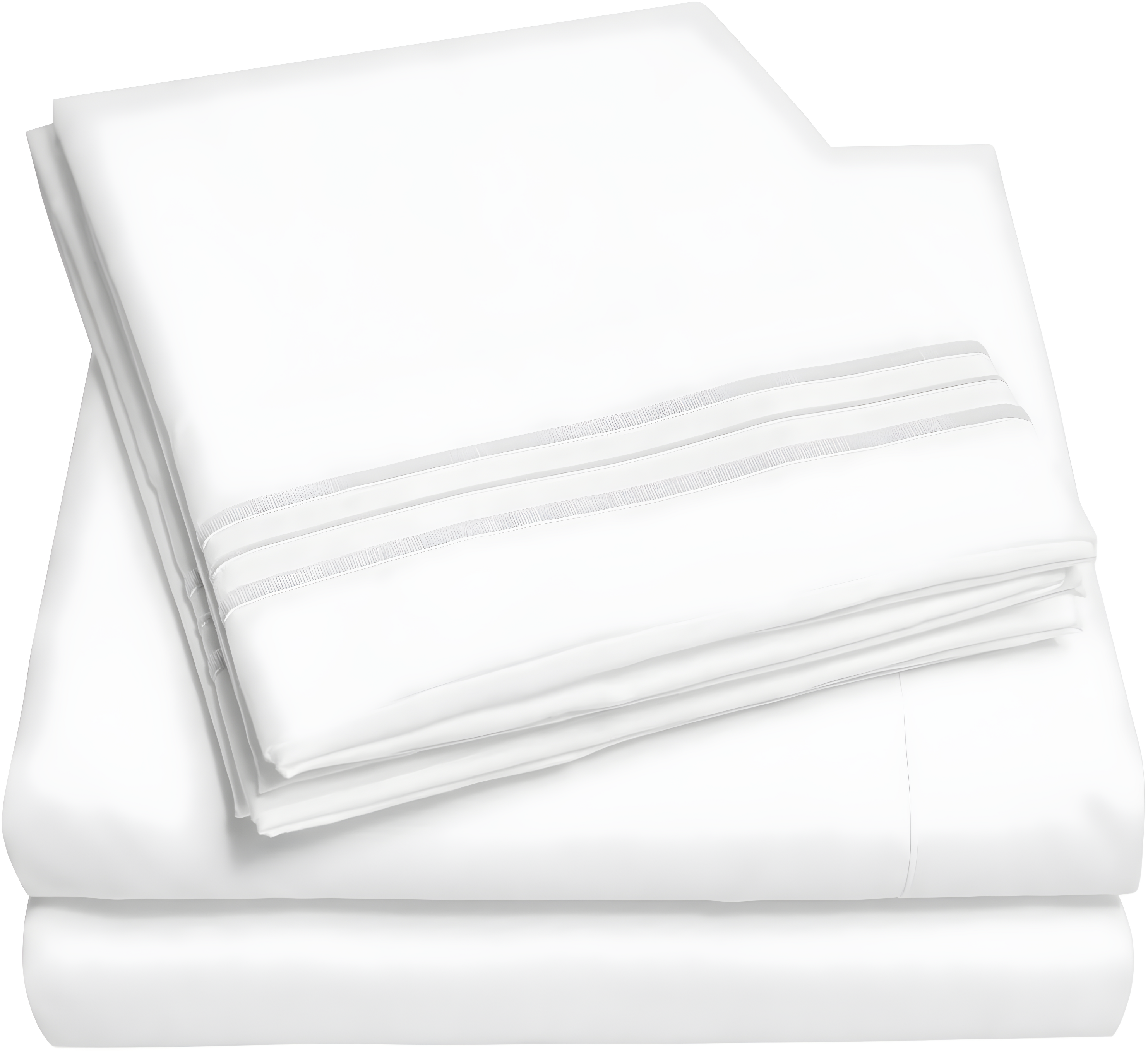 Sweet Home Collection 18-24" Extra Deep Pocket Ultra Soft Microfiber Solid Sheet Set