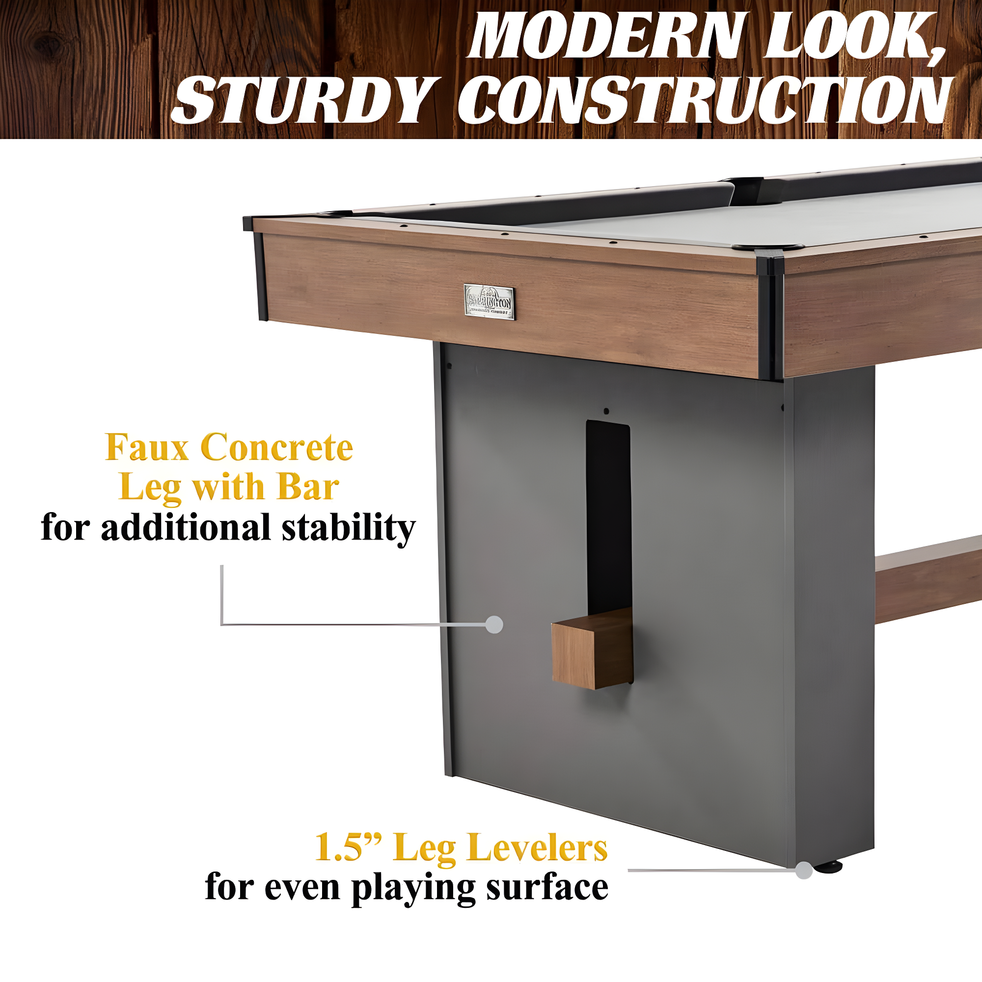 Barrington Billiards Company Barrington Billiards 5.5' Urban Drop Pocket Table with Accessories