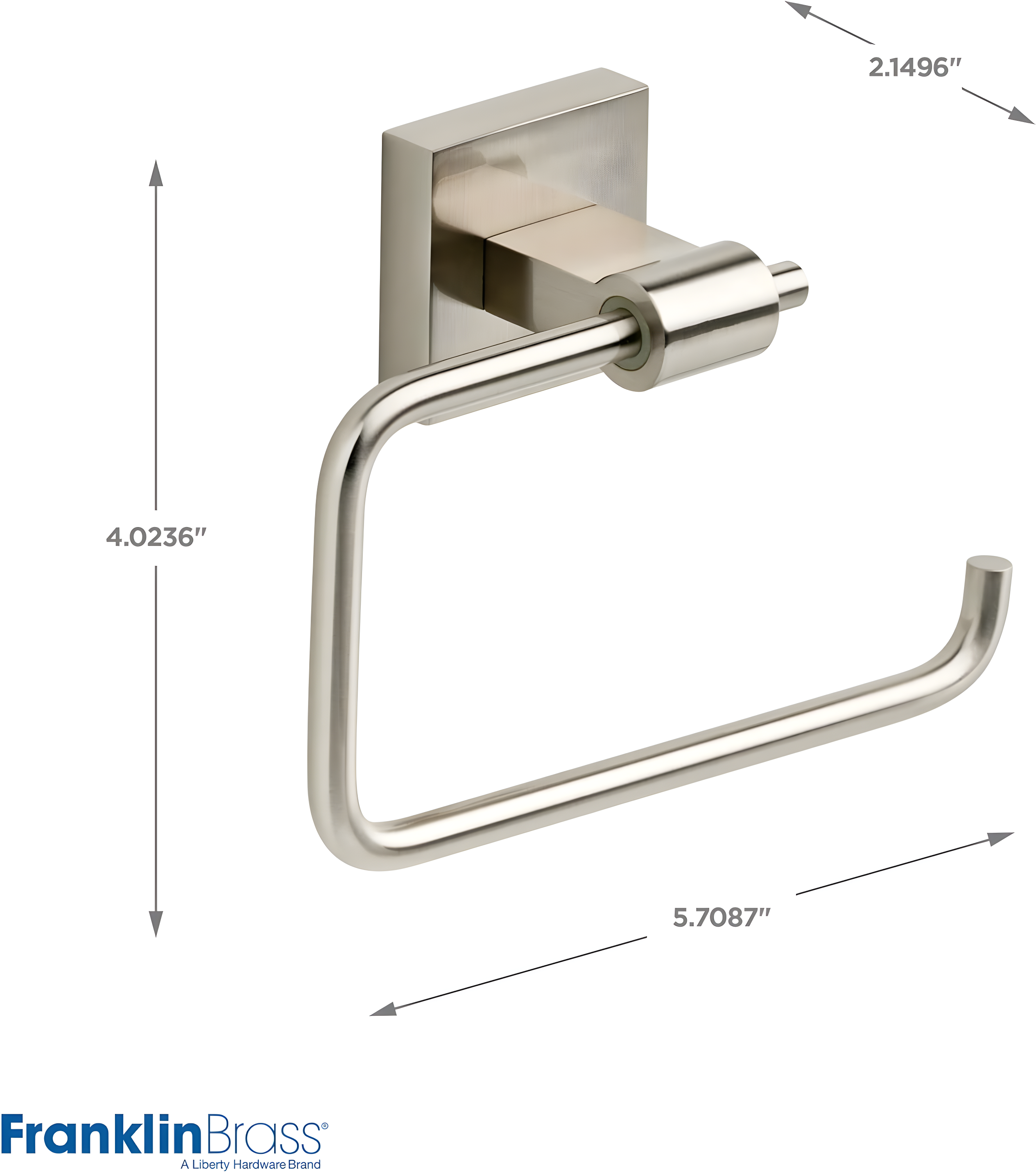 Maxted Wall Mount Toilet Paper Holder