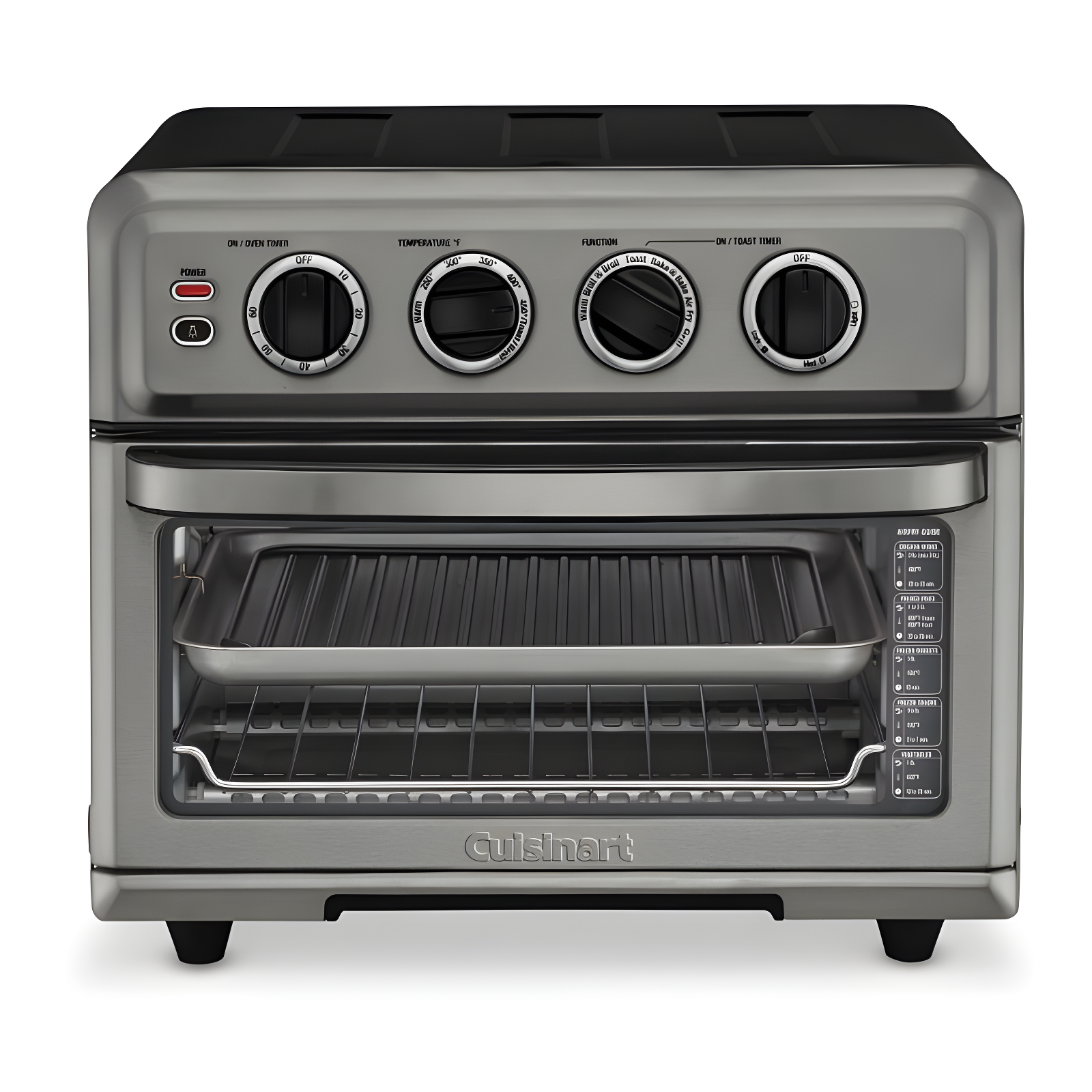 Cuisinart ® Black Stainless Steel AirFryer Toaster Oven with Grill
