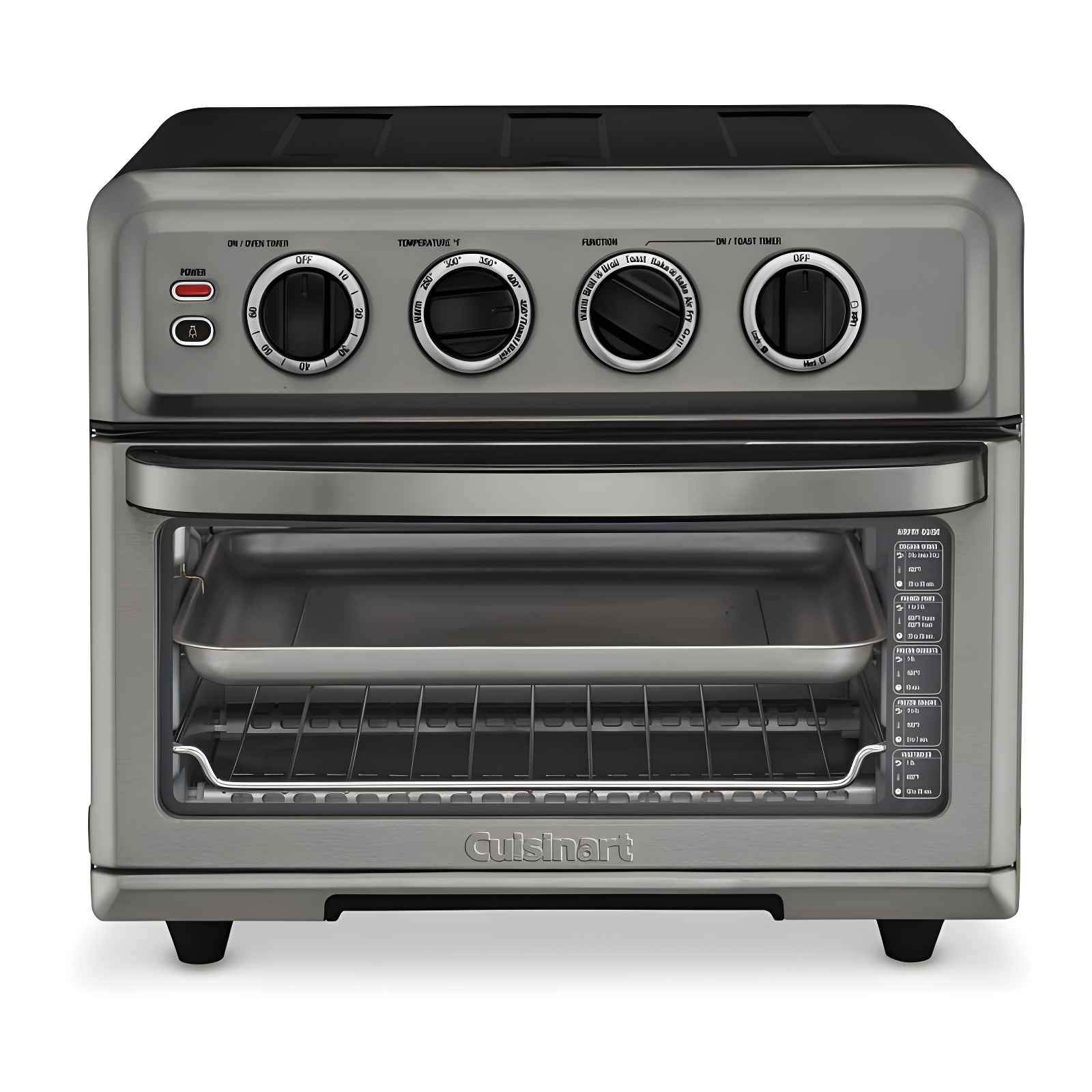Cuisinart ® Black Stainless Steel AirFryer Toaster Oven with Grill