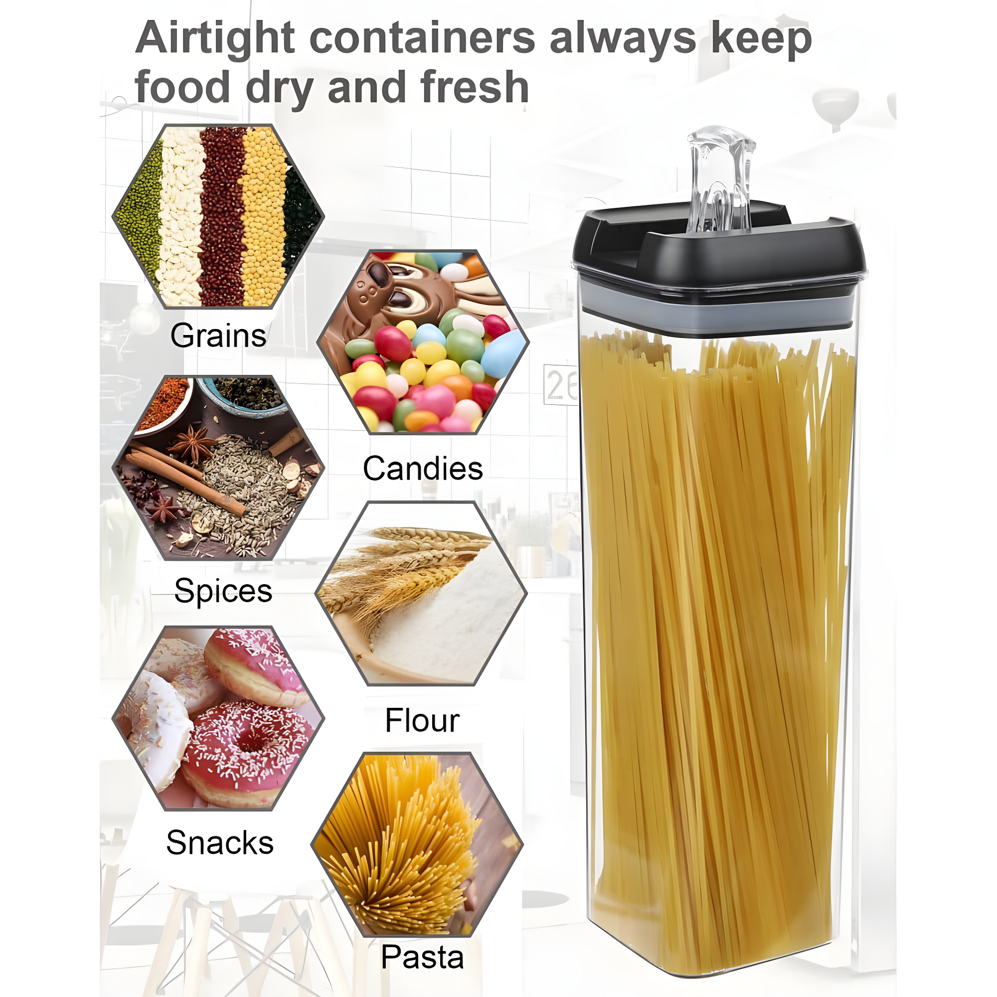 Prep & Savour 48oz. Food Storage Container