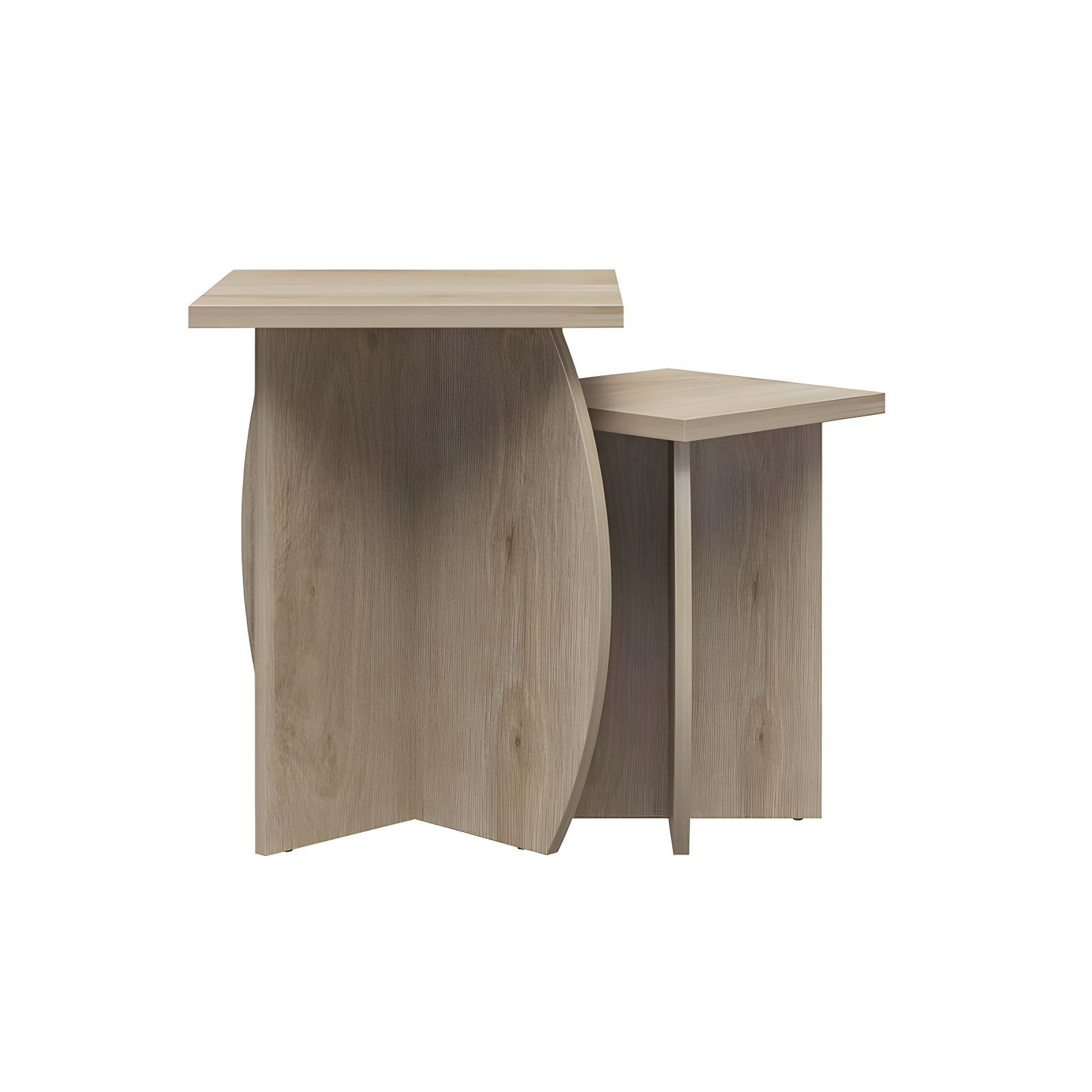 Novogratz Voler Pedestal Nesting Tables