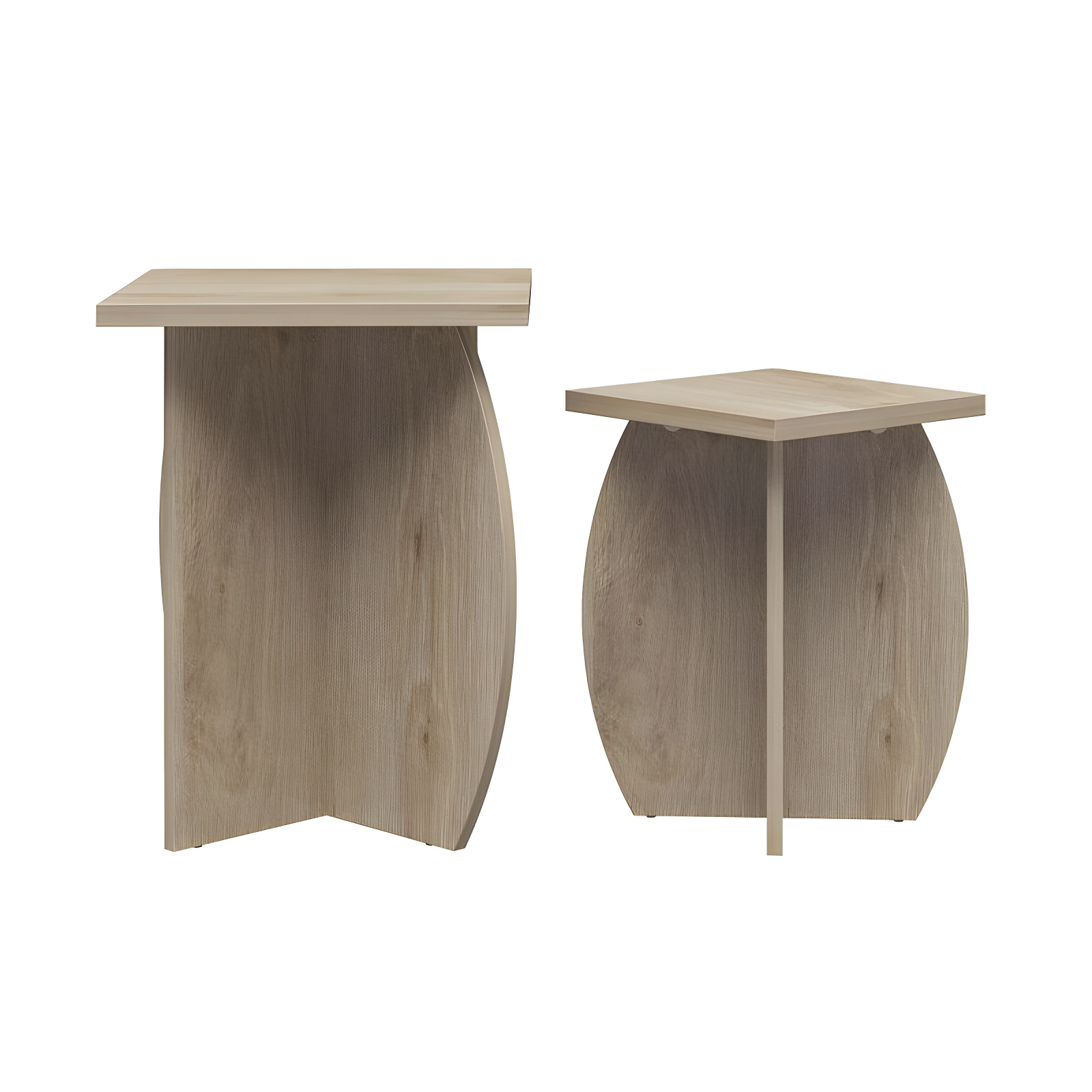 Novogratz Voler Pedestal Nesting Tables