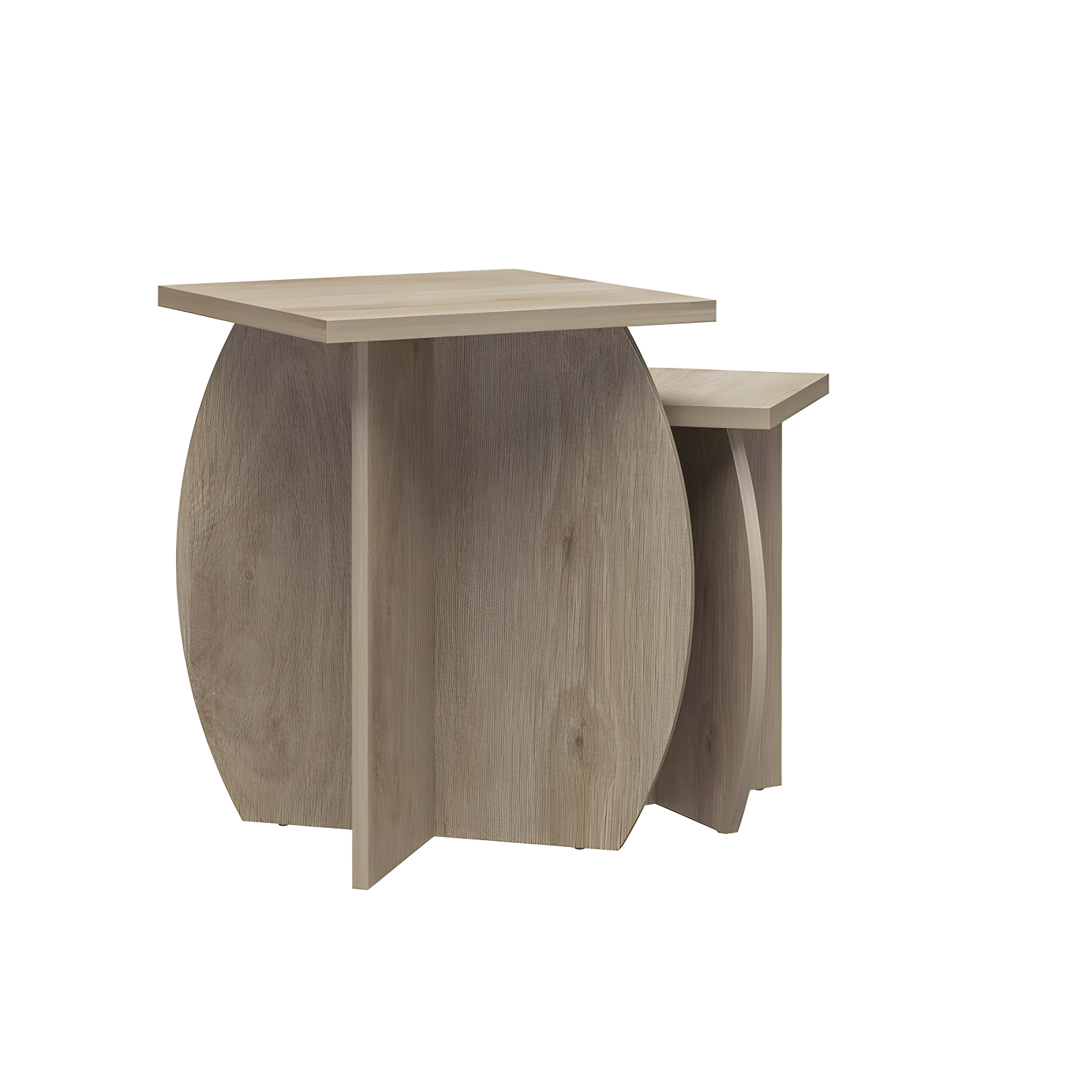 Novogratz Voler Pedestal Nesting Tables