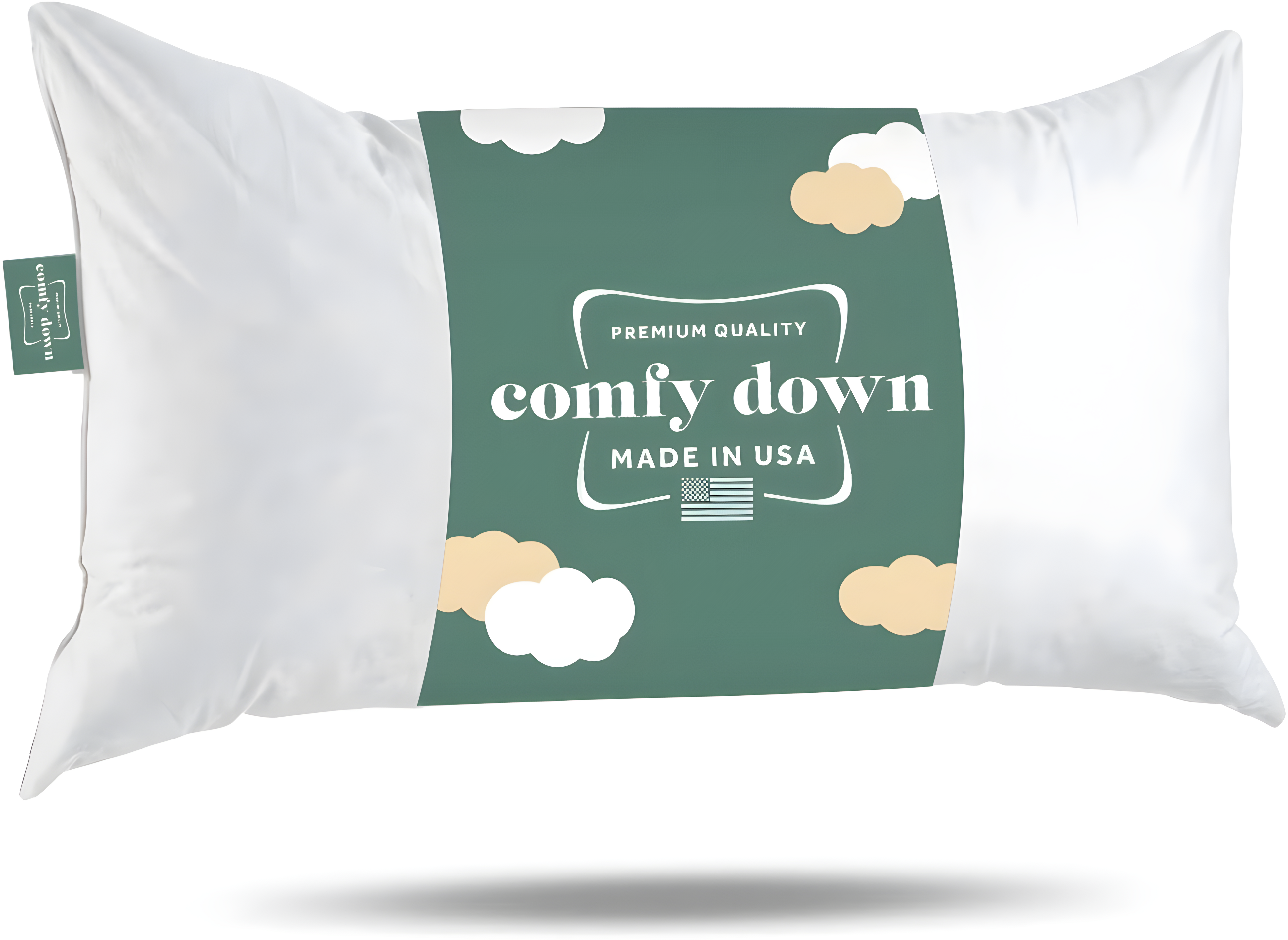 ComfyDown ComfyDown 95% Feather 5% Down Rectangle Decorative Pillow Insert Sham Stuffer