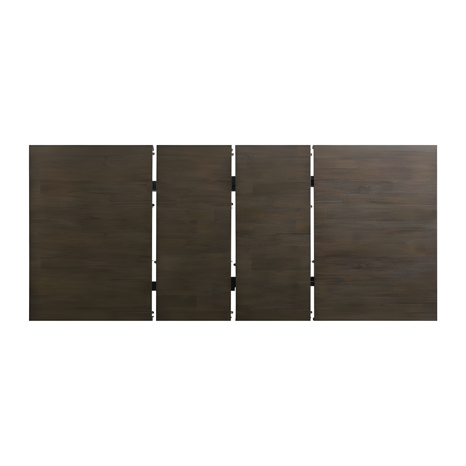 7pc Jasper Extendable Dining Table & Six Upholstered Side Chairs Toasted Walnut - Picket House Furnishings