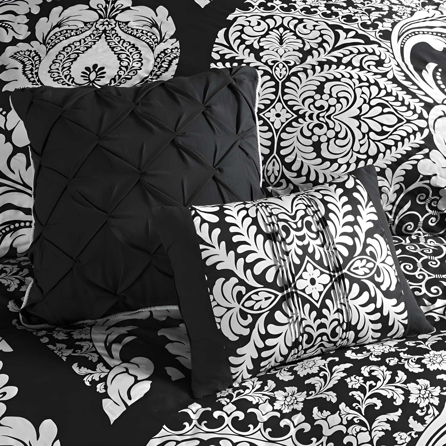 Madison Park Vienna 7 Piece Cotton Printed Comforter Set