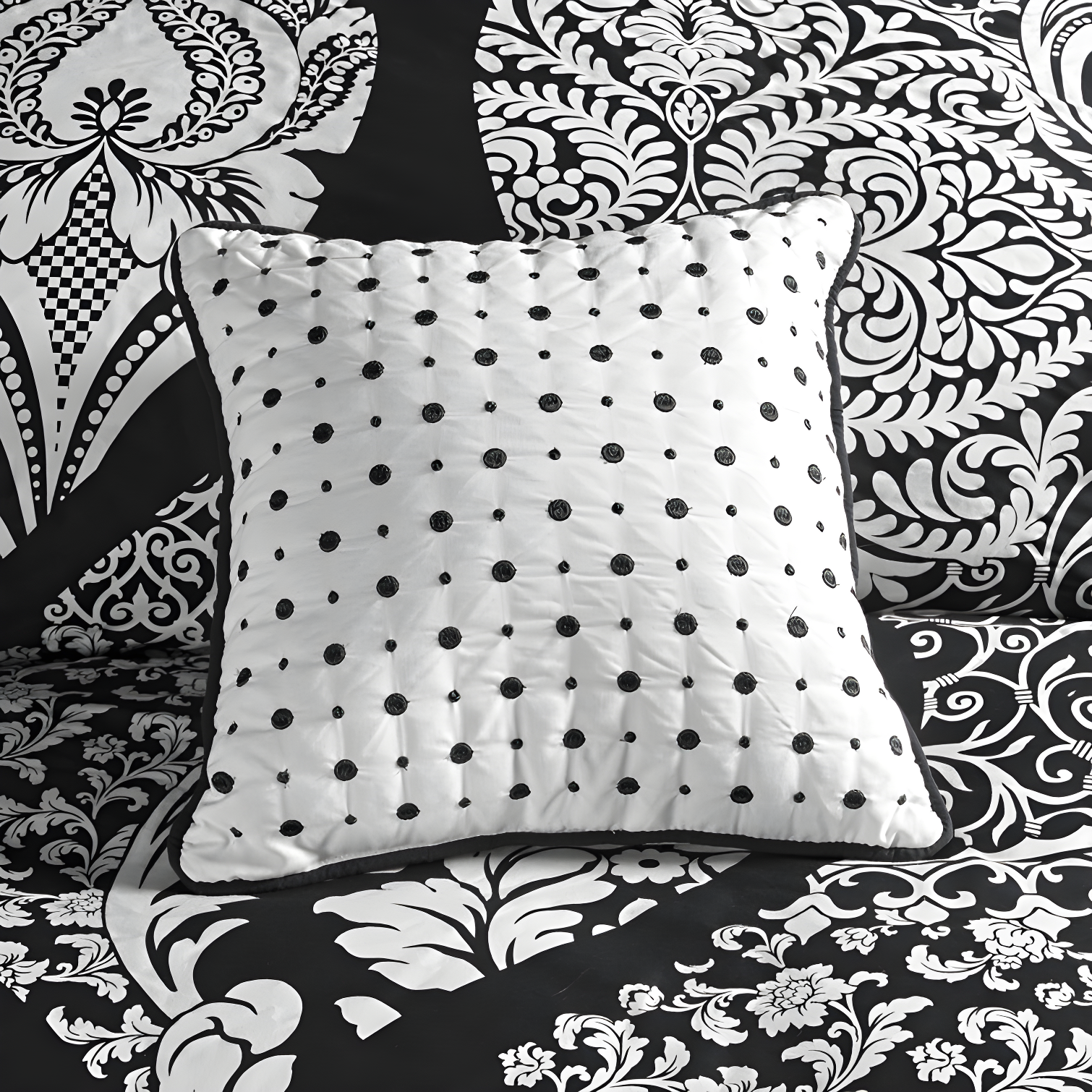 Madison Park Vienna 7 Piece Cotton Printed Comforter Set
