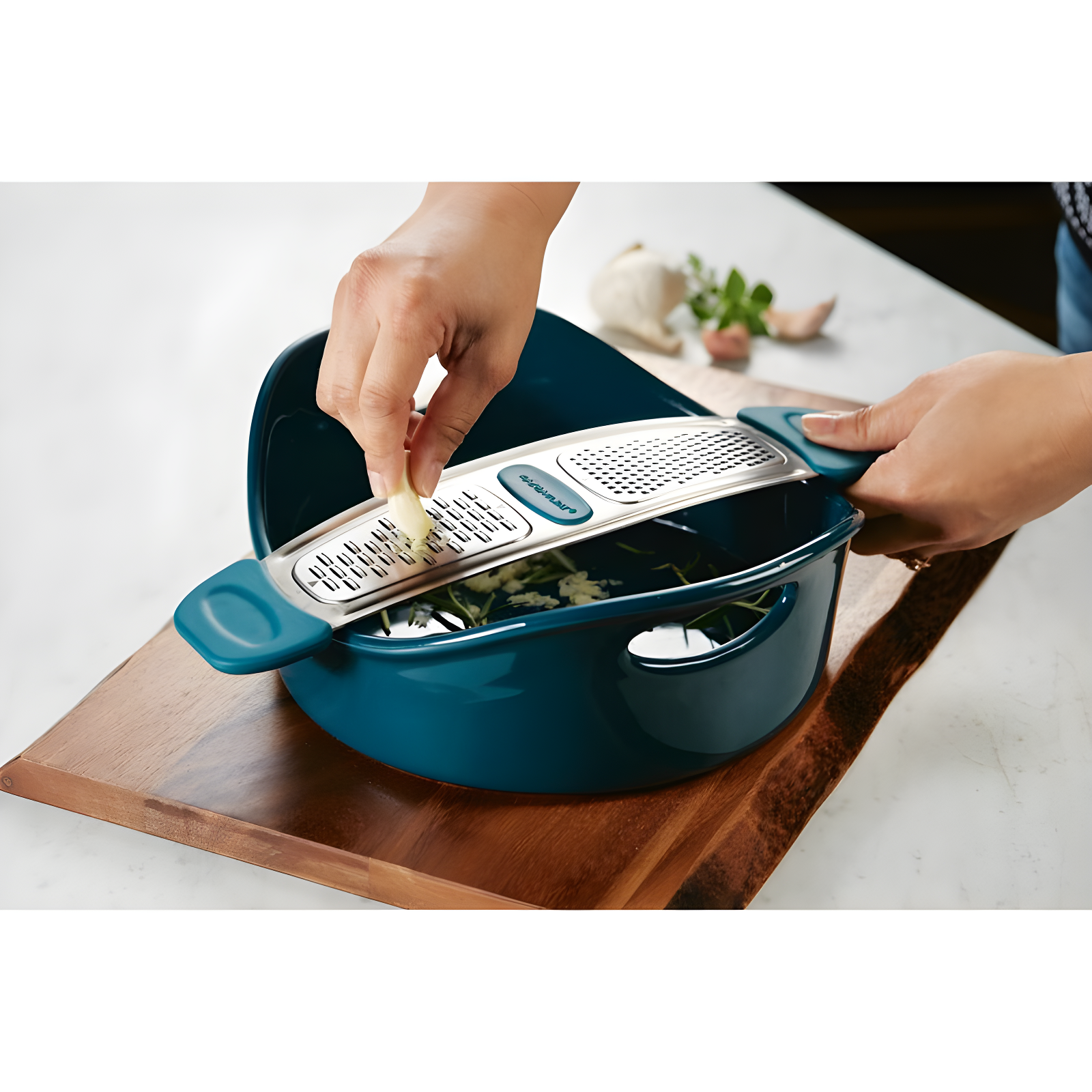 Rachael Ray Rachael Ray Stainless Steel Multi-Grater with Silicone Handles