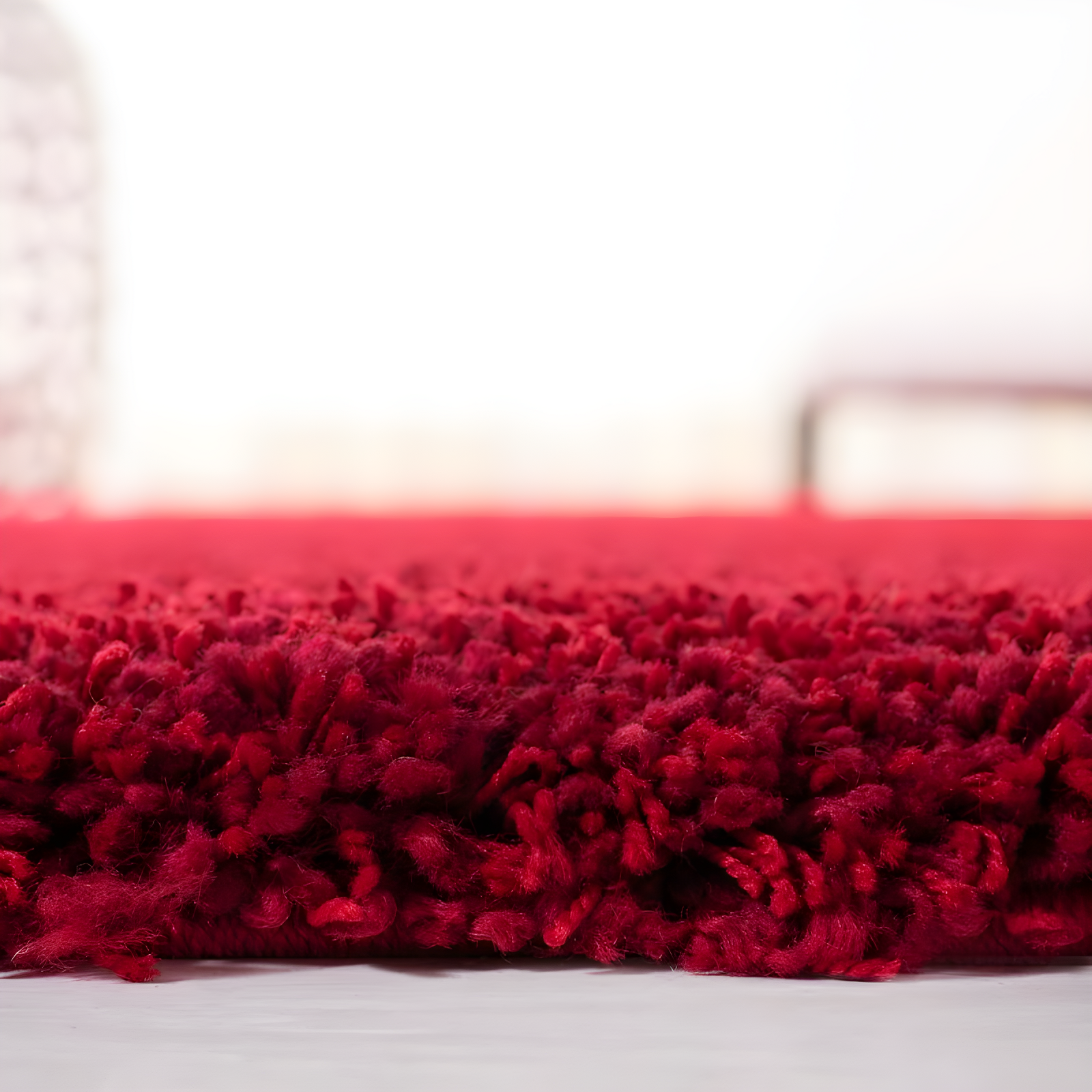 Shag SG151 Power Loomed Area Rug - Red - 8'6"x12' - Safavieh.