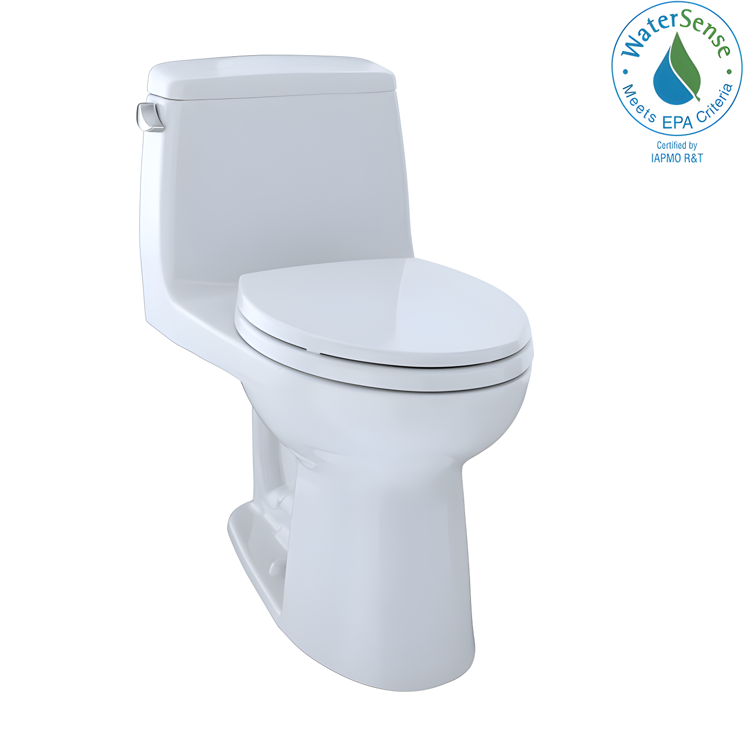 UltraMax® Eco 1.28 GPF (Water Efficient) Elongated One-Piece Toilet (Seat Included)