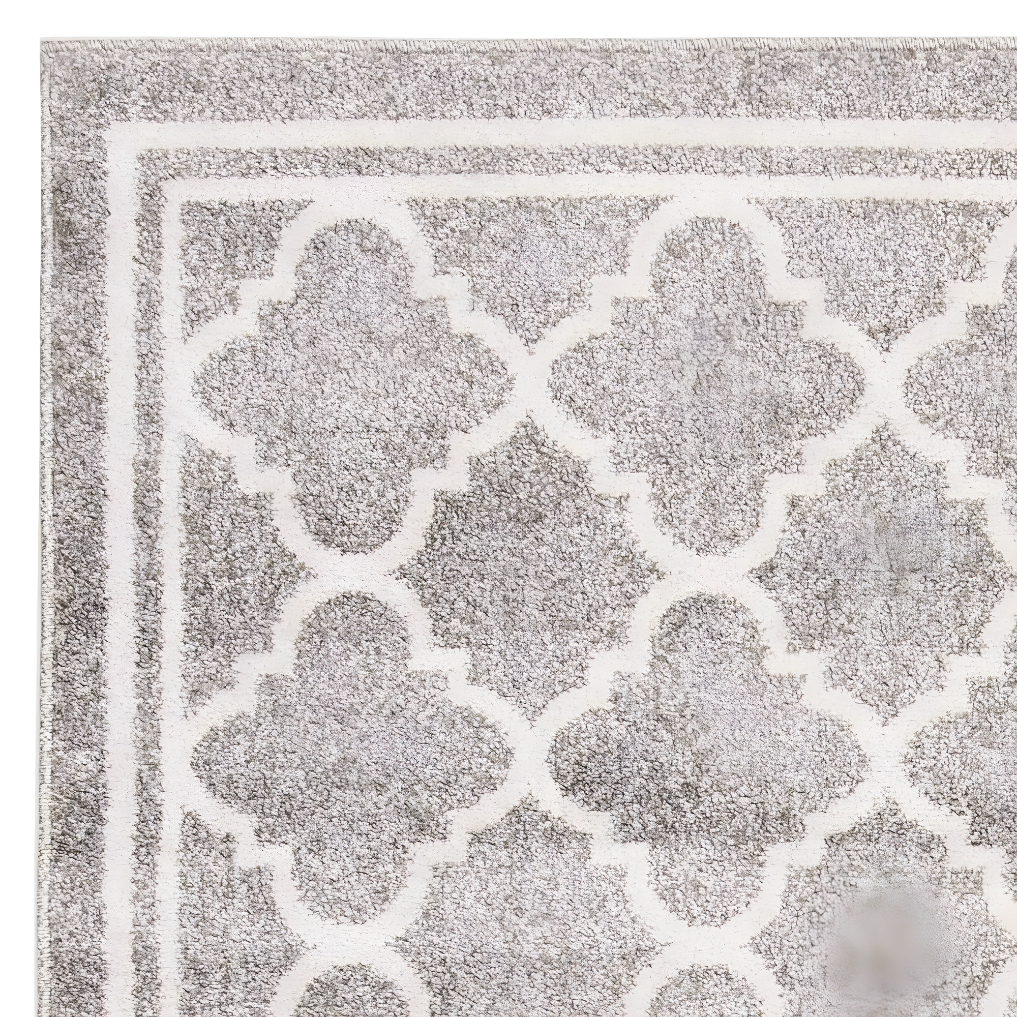SAFAVIEH Amherst Trina Geometric Area Rug, Dark Grey/Beige, 5'3" x 8'