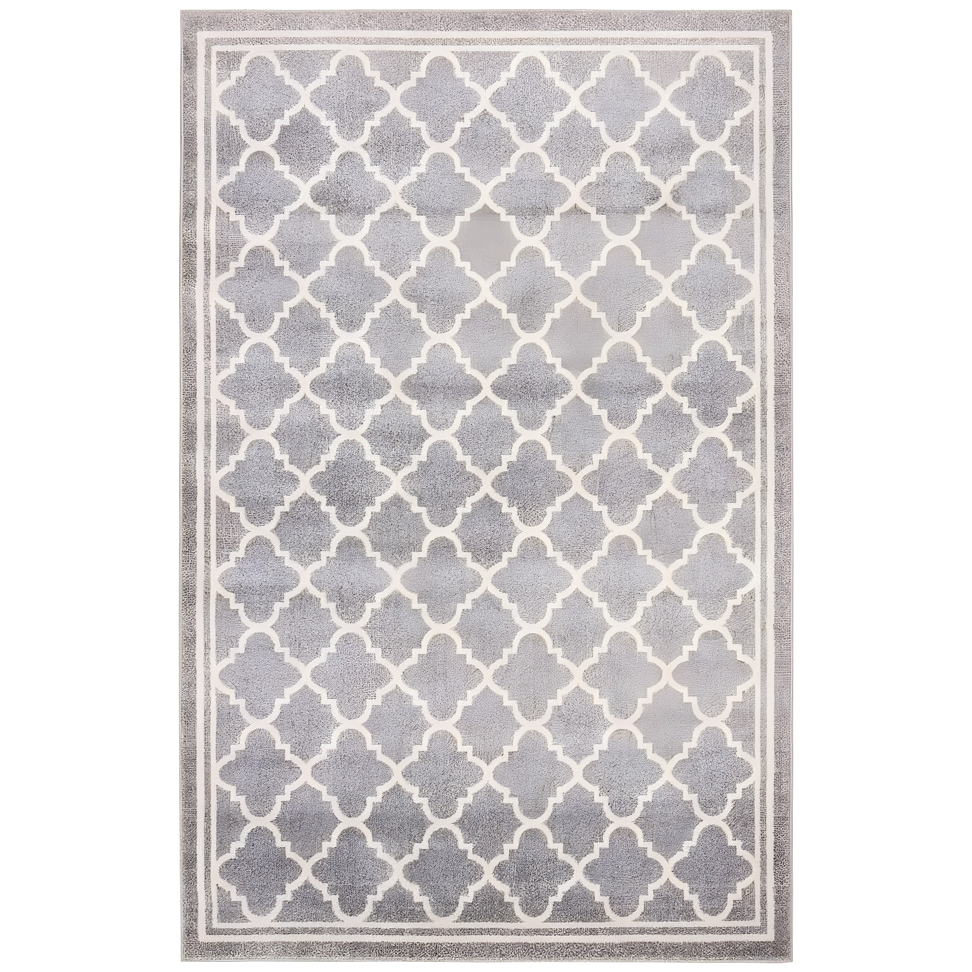 SAFAVIEH Amherst Trina Geometric Area Rug, Dark Grey/Beige, 5'3" x 8'