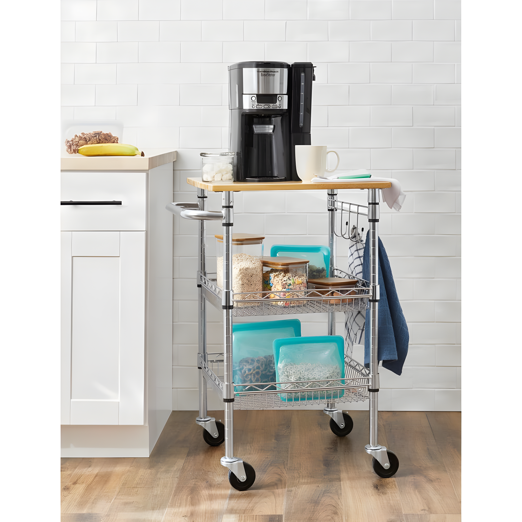 Cotton Plaid Kitchen Towel Linen Set