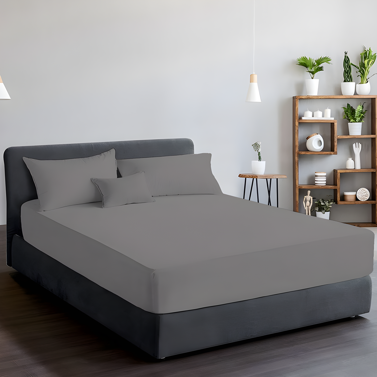 Color Sense 100% Cotton Ultra-Light Fitted Sheet