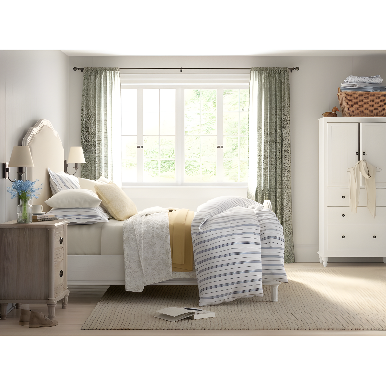 Laura Ashley Amberley Reversible Cotton Quilt Set