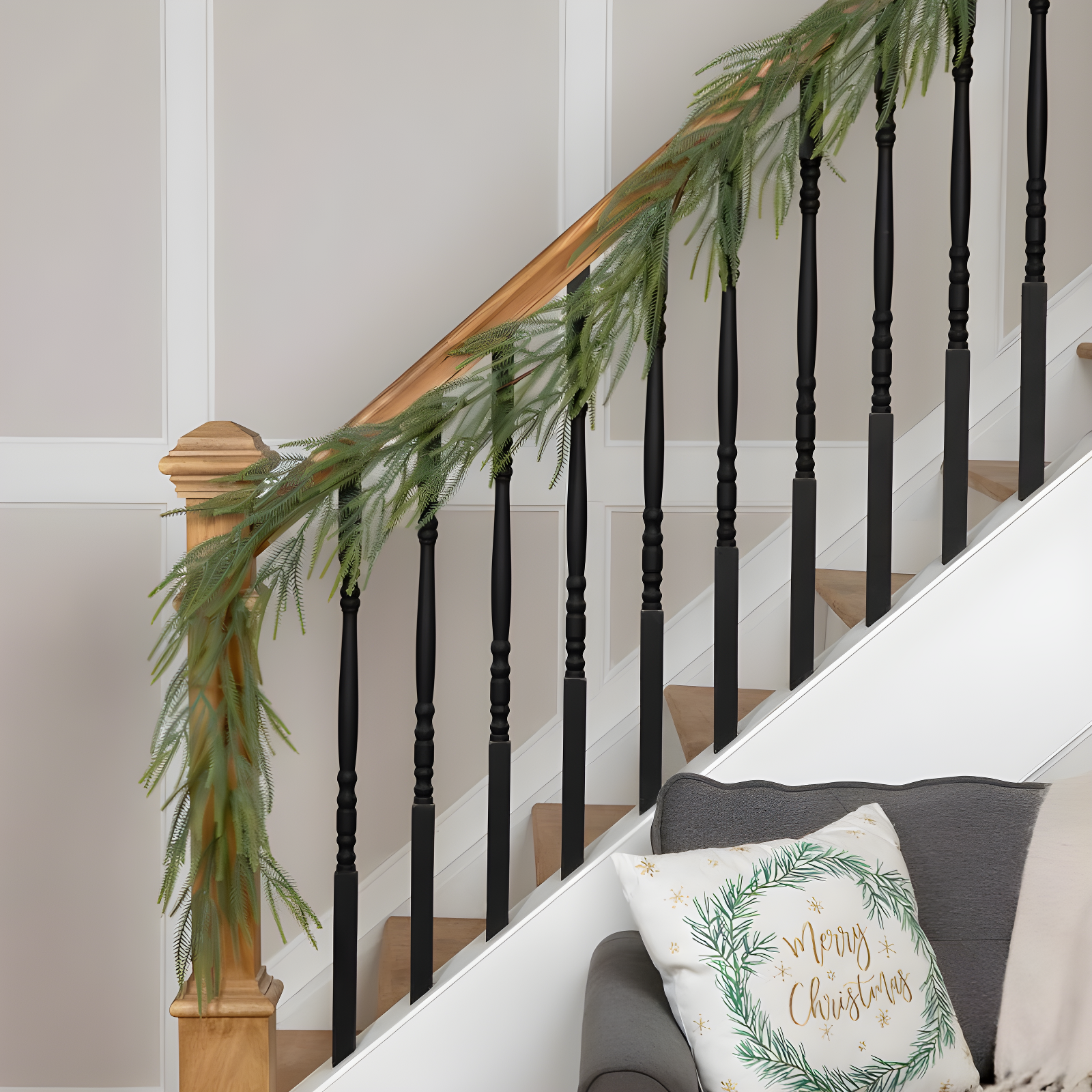Northlight Seasonal Norfolk Pine Artificial Christmas Garland - 7' - Unlit