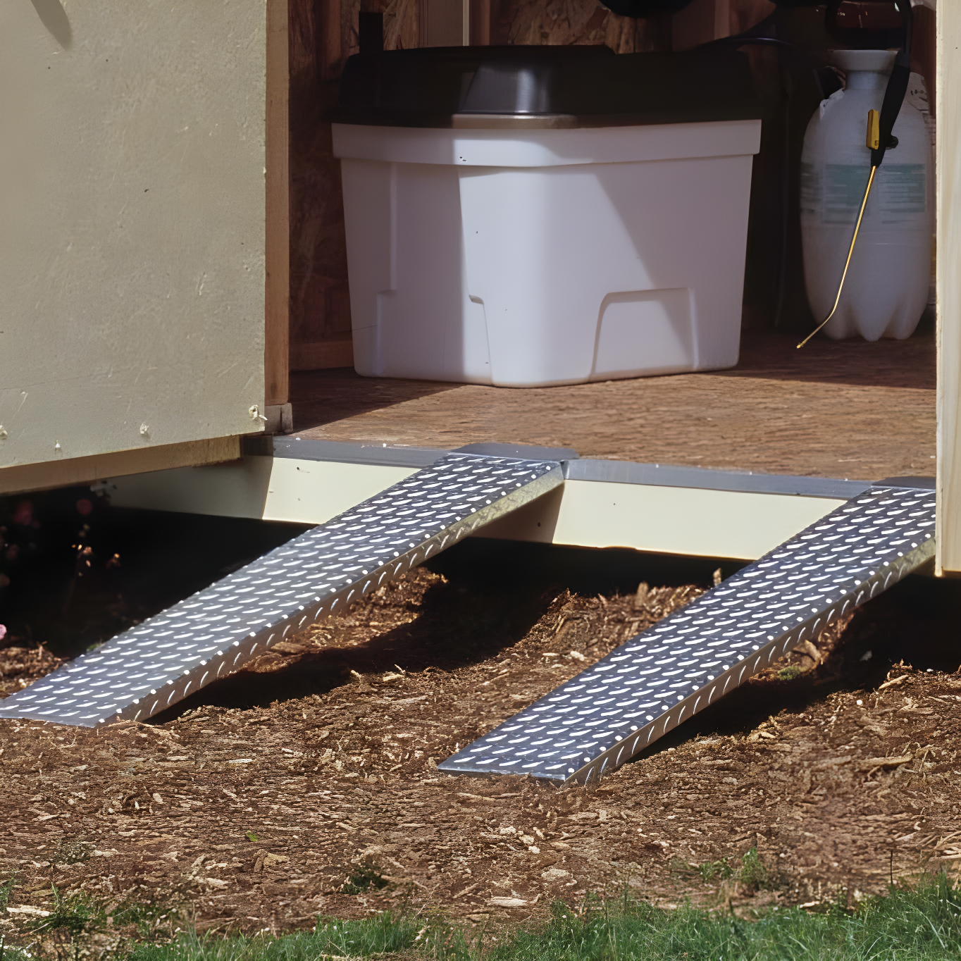 Handy Home Handy Home Steel Universal Ramp (Set of 2)