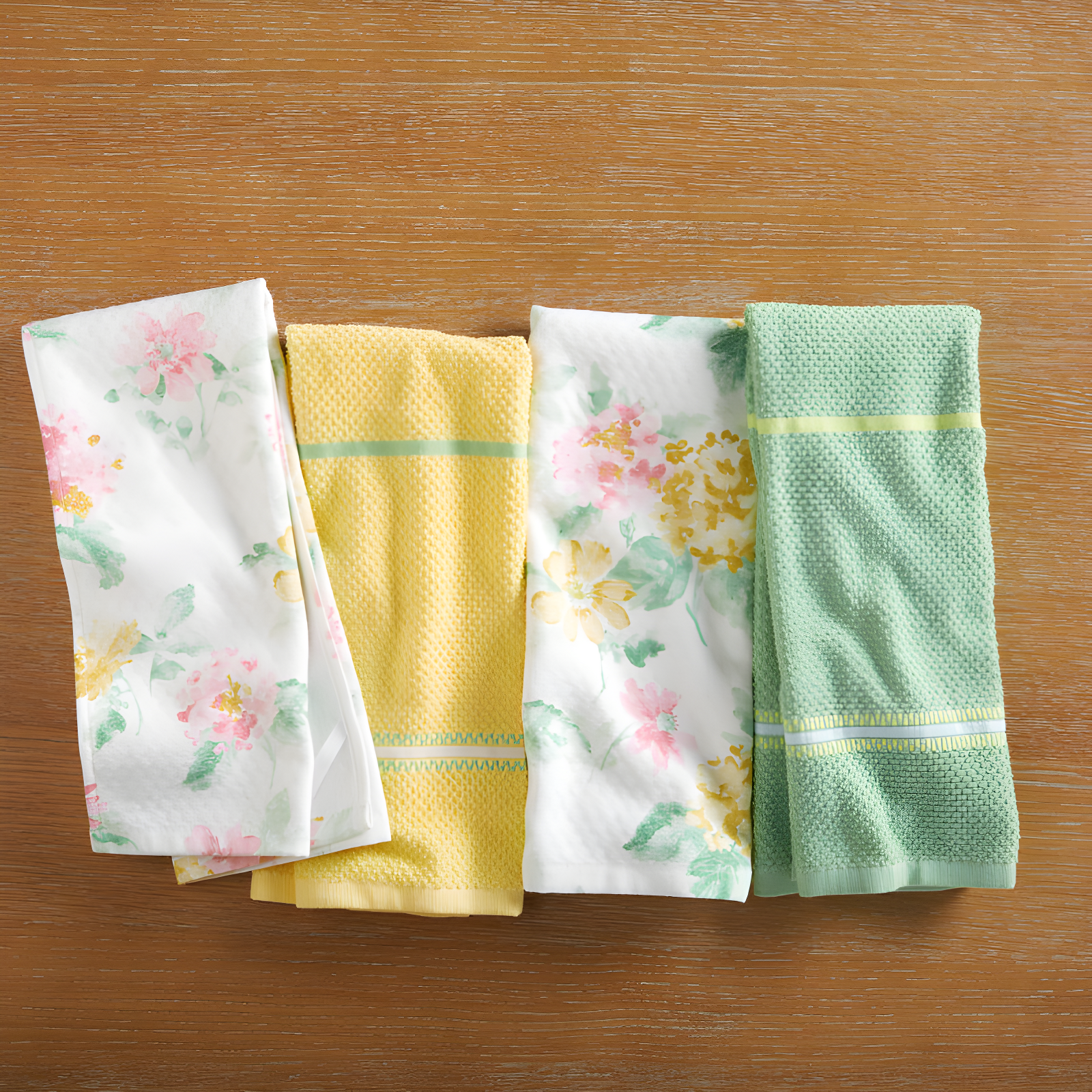 Martha Stewart Martha Stewart Amber Floral Kitchen Towel Set 4-Pack