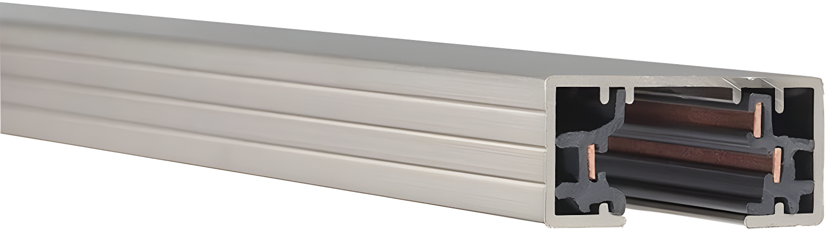 WAC Lighting HT8-BN 120V Single Circuit H Track Section