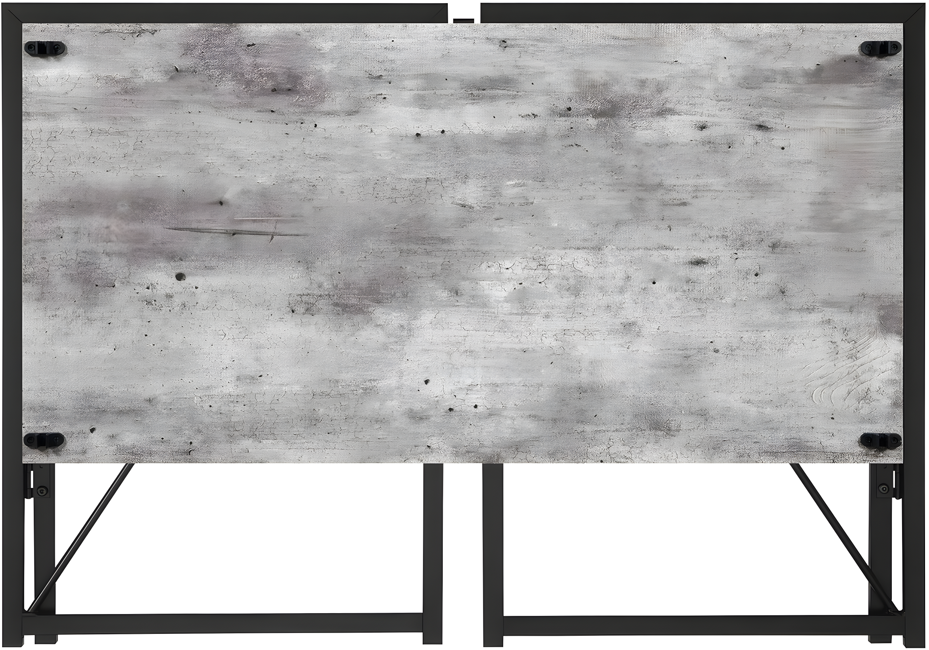 Convenience Concepts 29.50 inches Tall Xtra Folding Desk, Faux Birch/Black, All ages