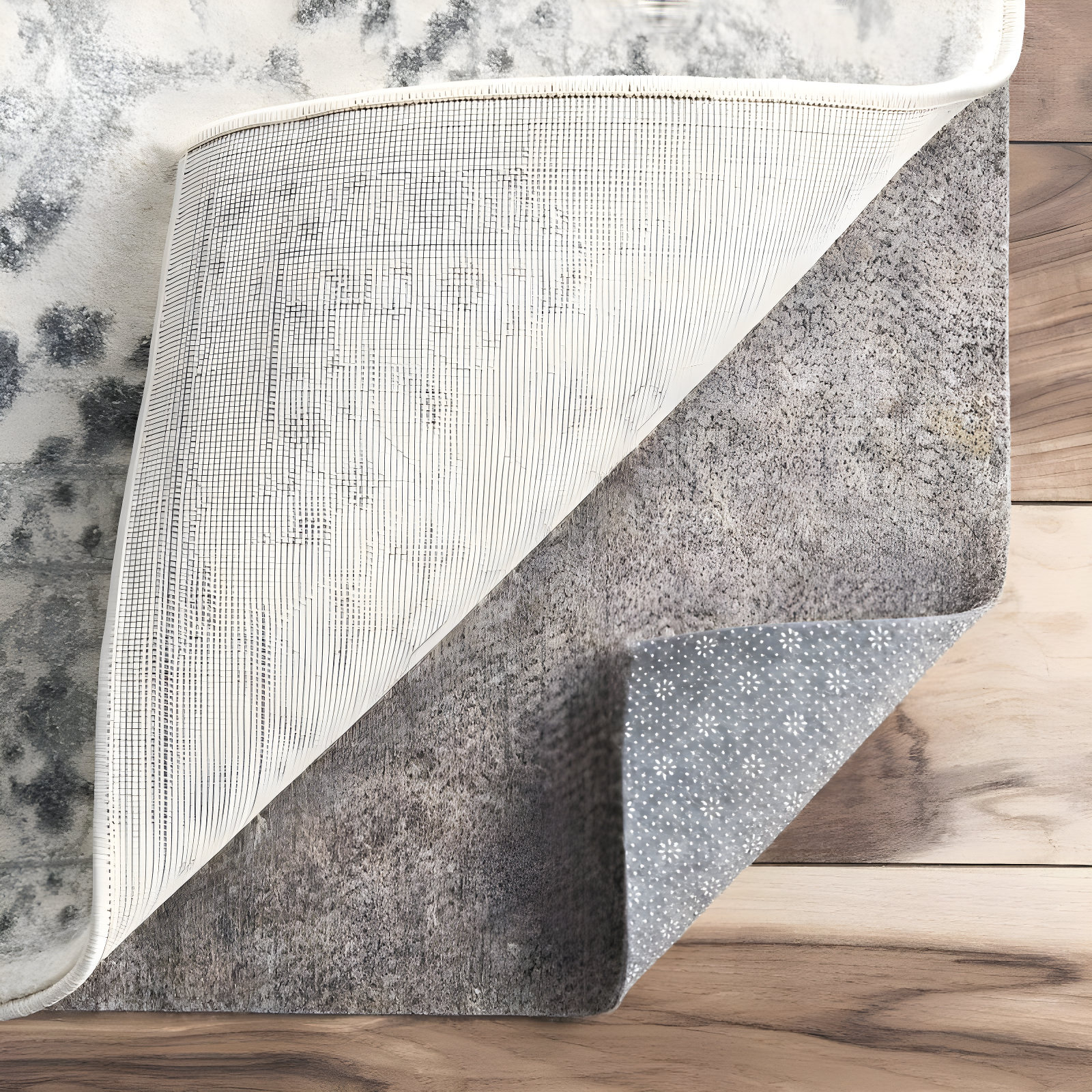 Nuloom Brody Eco-Friendly Non Skid Rug Pad 8x10, Gray