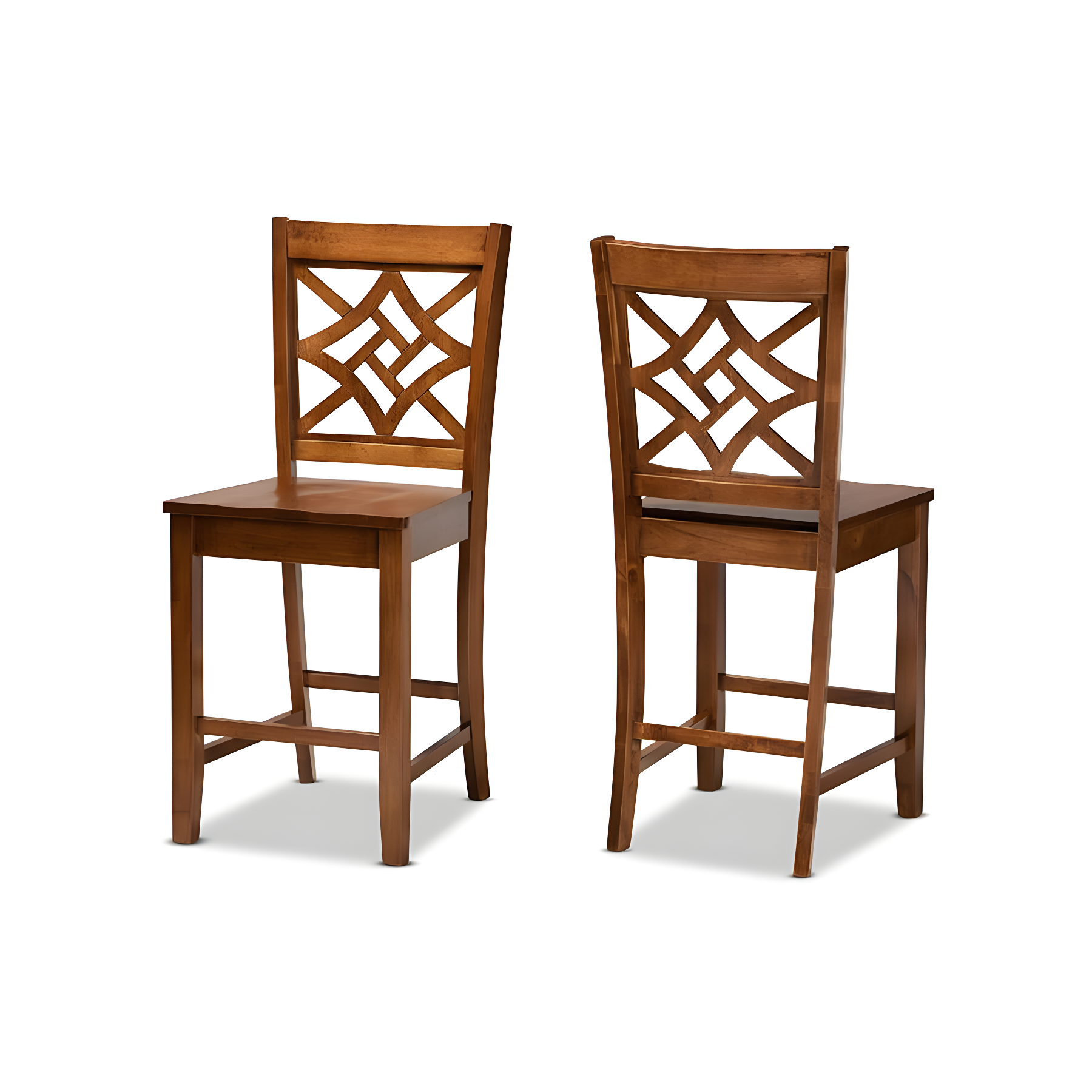 Darby Home Co Annorah Solid Wood Counter Stool (Set of 2)