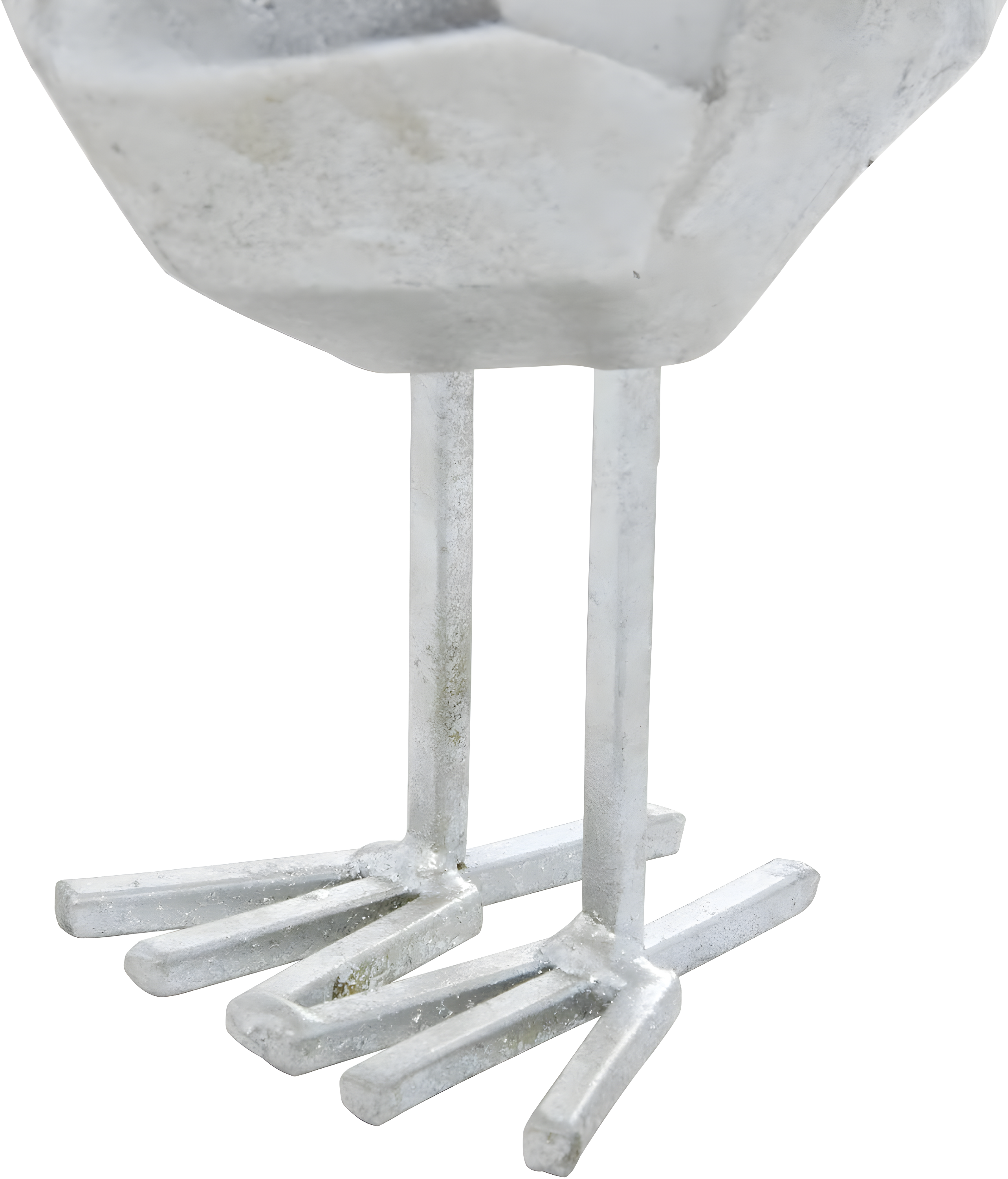Polystone Bird Decorative Sculpture with Origami Accents