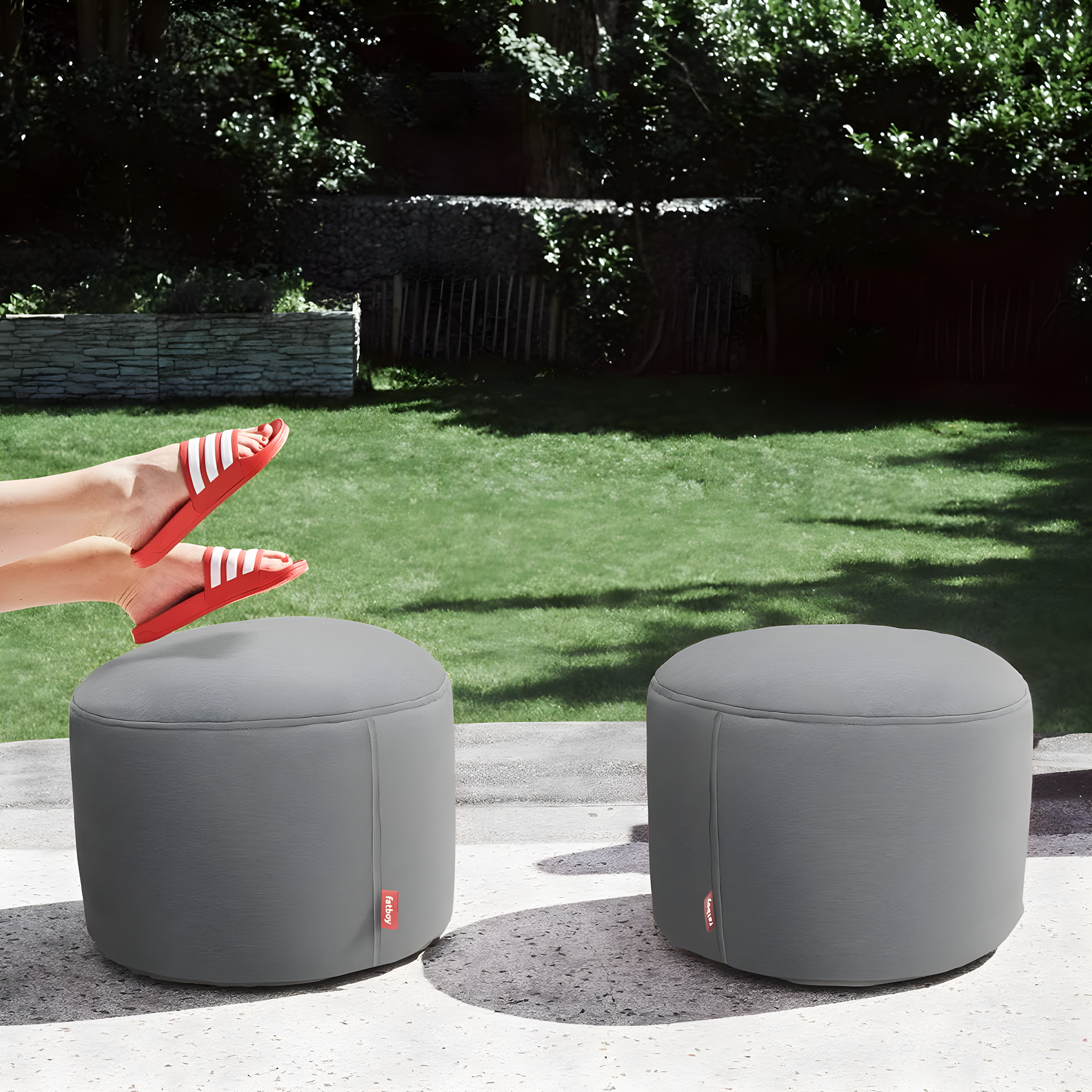 Point Outdoor Ottoman