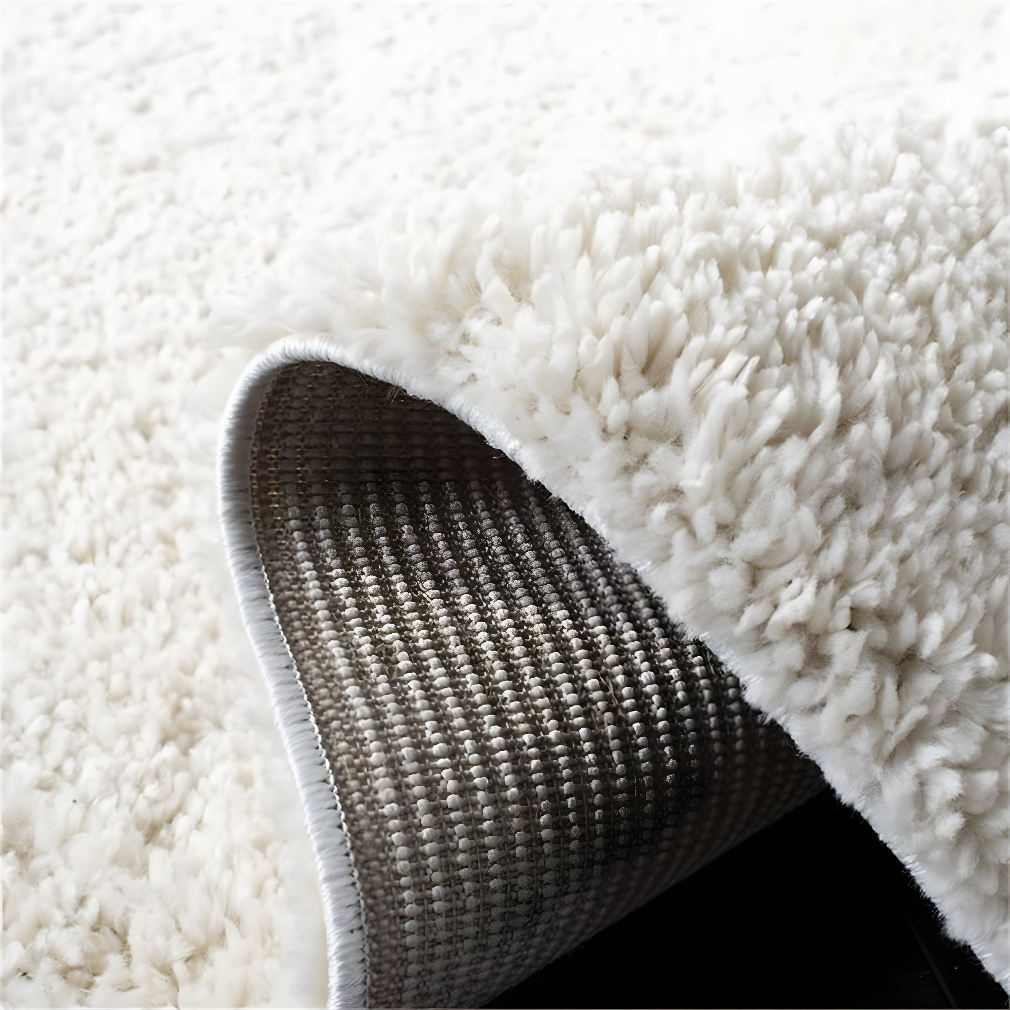 August Shag 900 AUG900 Power Loomed Indoor Area Rug - Ivory - 8'x10' - Safavieh