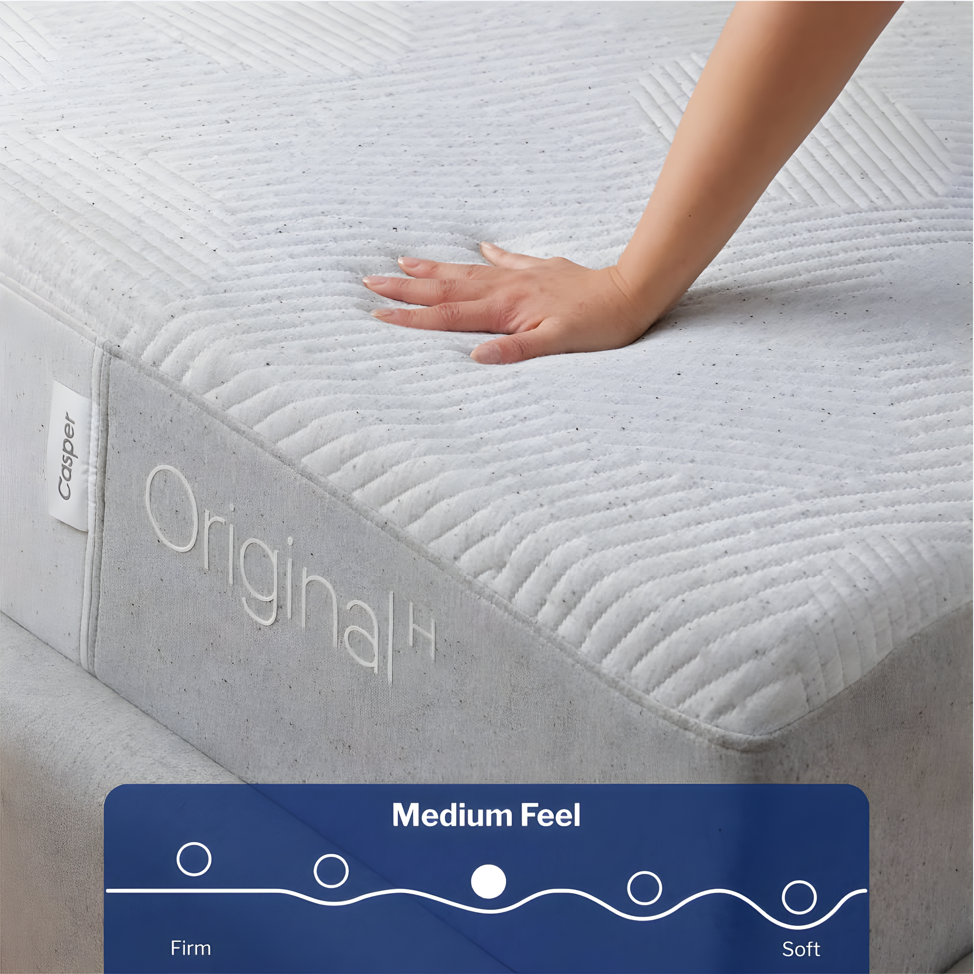 Casper Sleep Original Foam Hybrid 11" Medium Firm Memory Foam Mattress