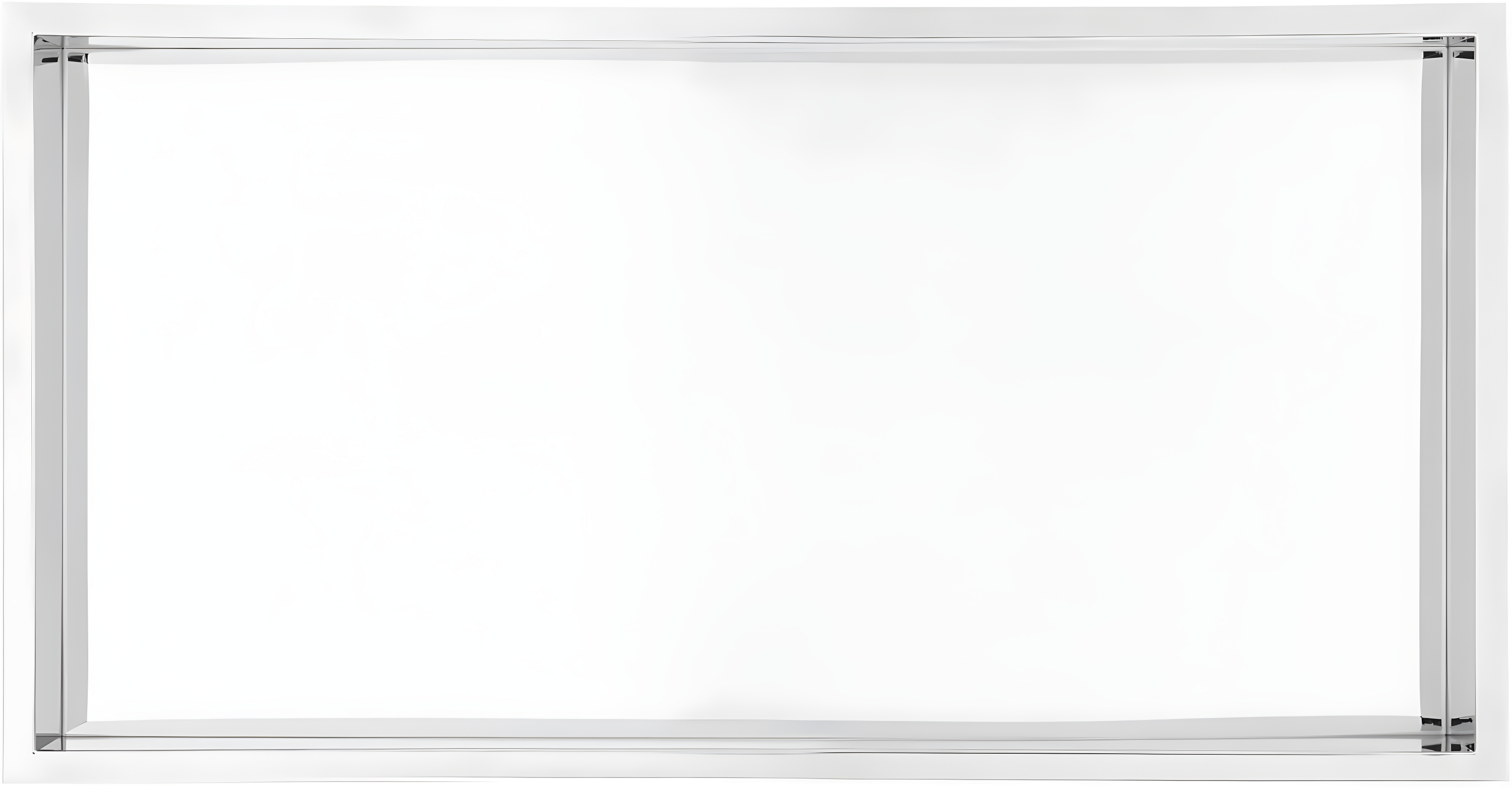 Voltaire 12" x 24" Stainless Steel Single Shelf Wall Niche