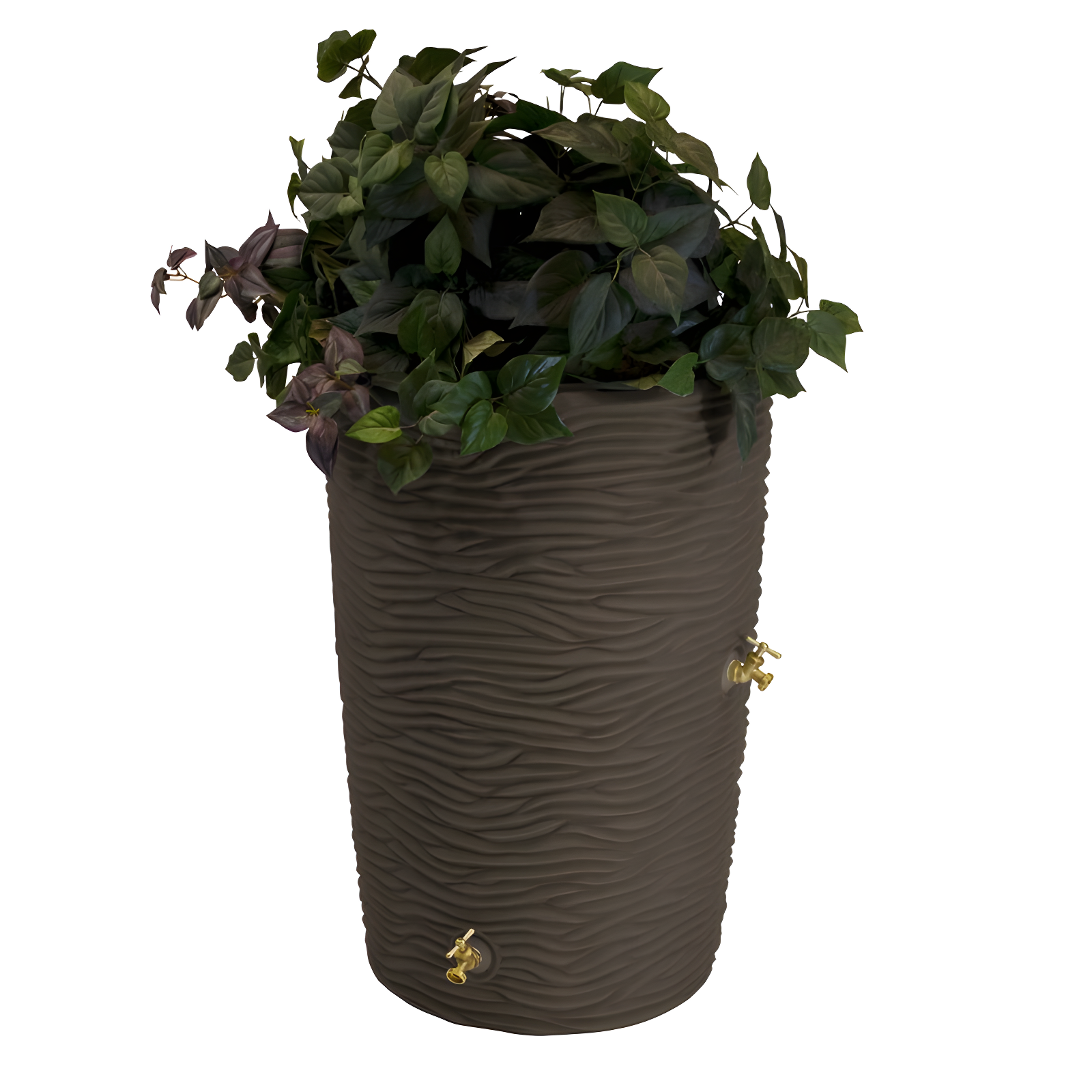 Good Ideas Good Ideas 50 Gallons Plastic Drainable Planter Rain Barrel