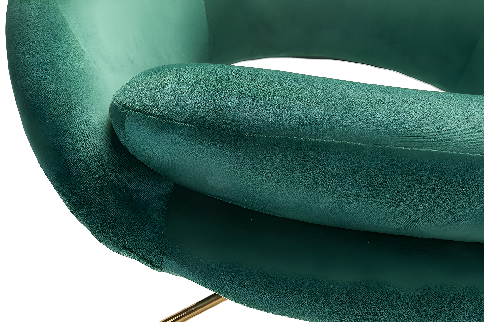 Louise Velvet Modern Task Chair with Ergonomic Design