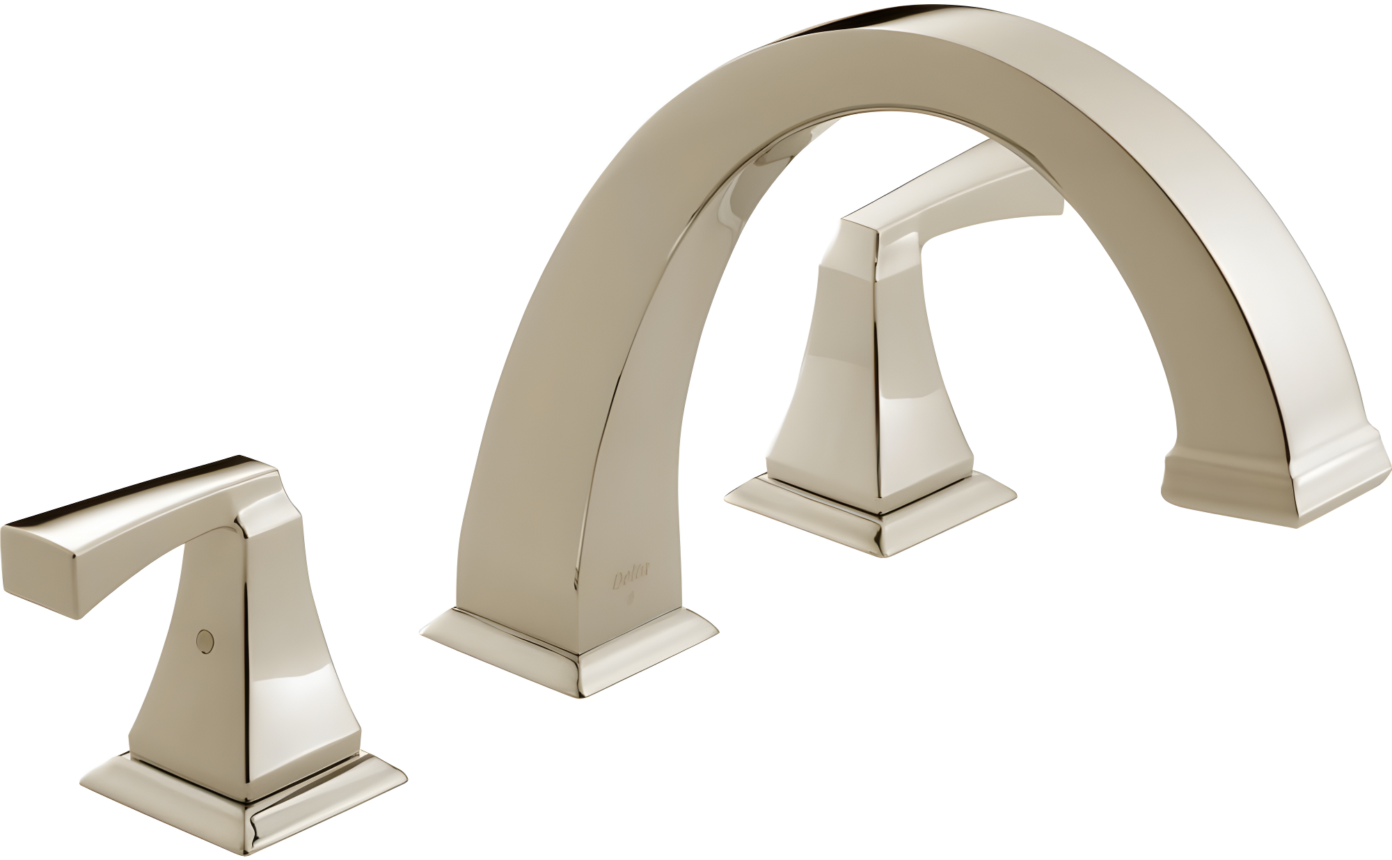 Dryden Double Handle Deck Mounted Roman Tub Faucet Trim