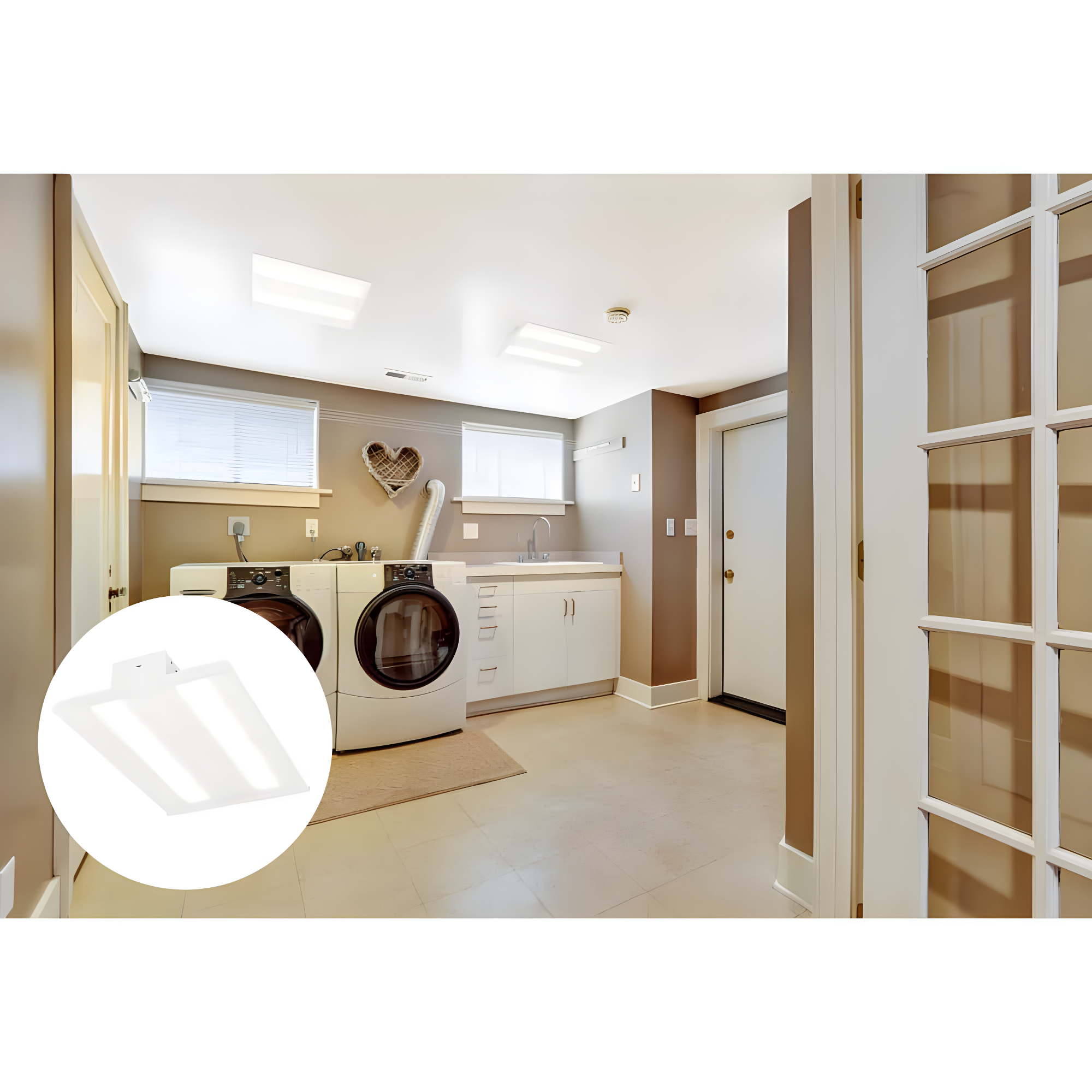Lithonia Lighting Dimmable Rectangle High Bay Ceiling Light