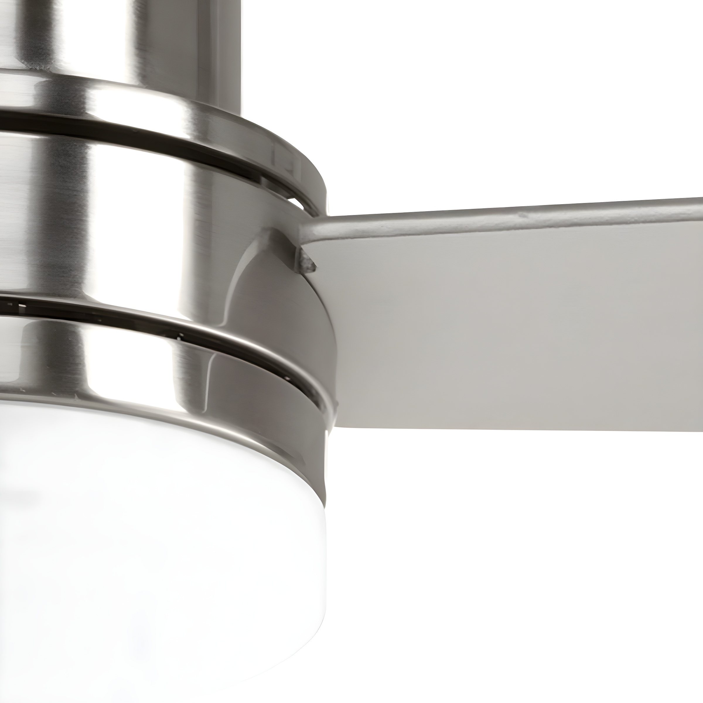 Brushed Nickel 52" LED Ceiling Fan with Reversible Blades