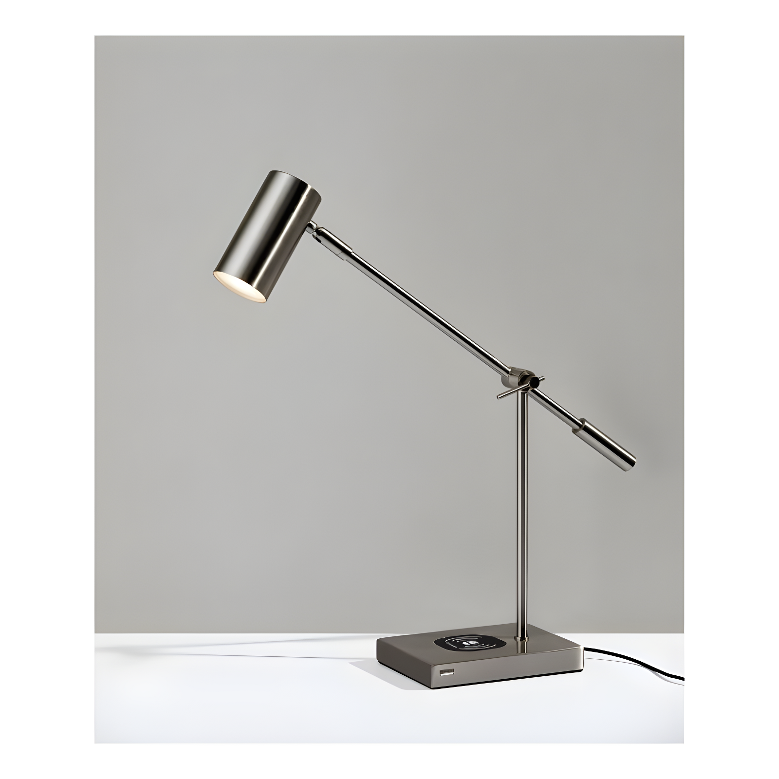 Flemings Adjustable Metal USB Desk Lamp