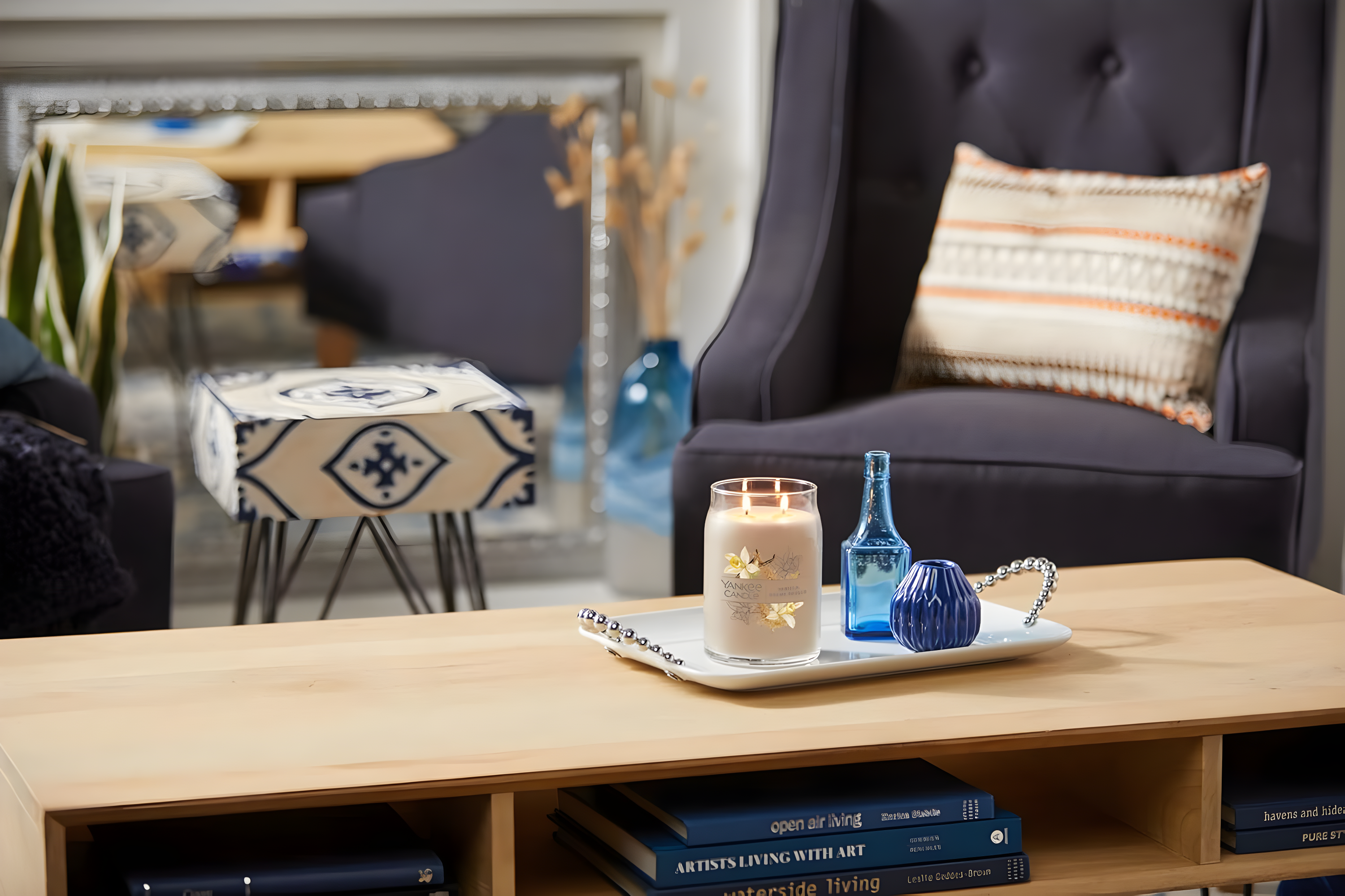 YANKEE CANDLE Signature Vanilla Crème Brulée Scented Candle