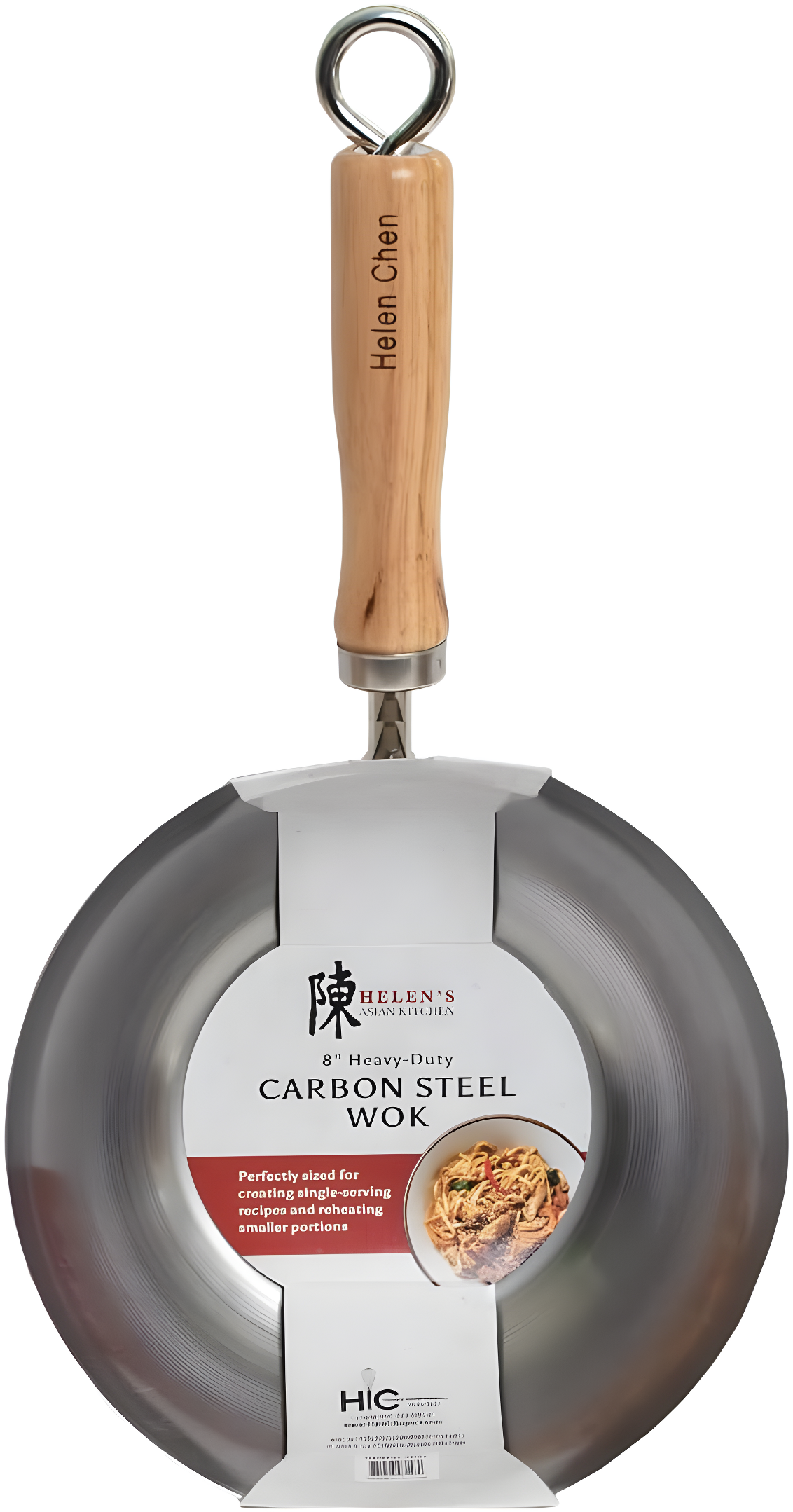 Helen’s Asian Kitchen Wok, Carbon Steel, 8-inch