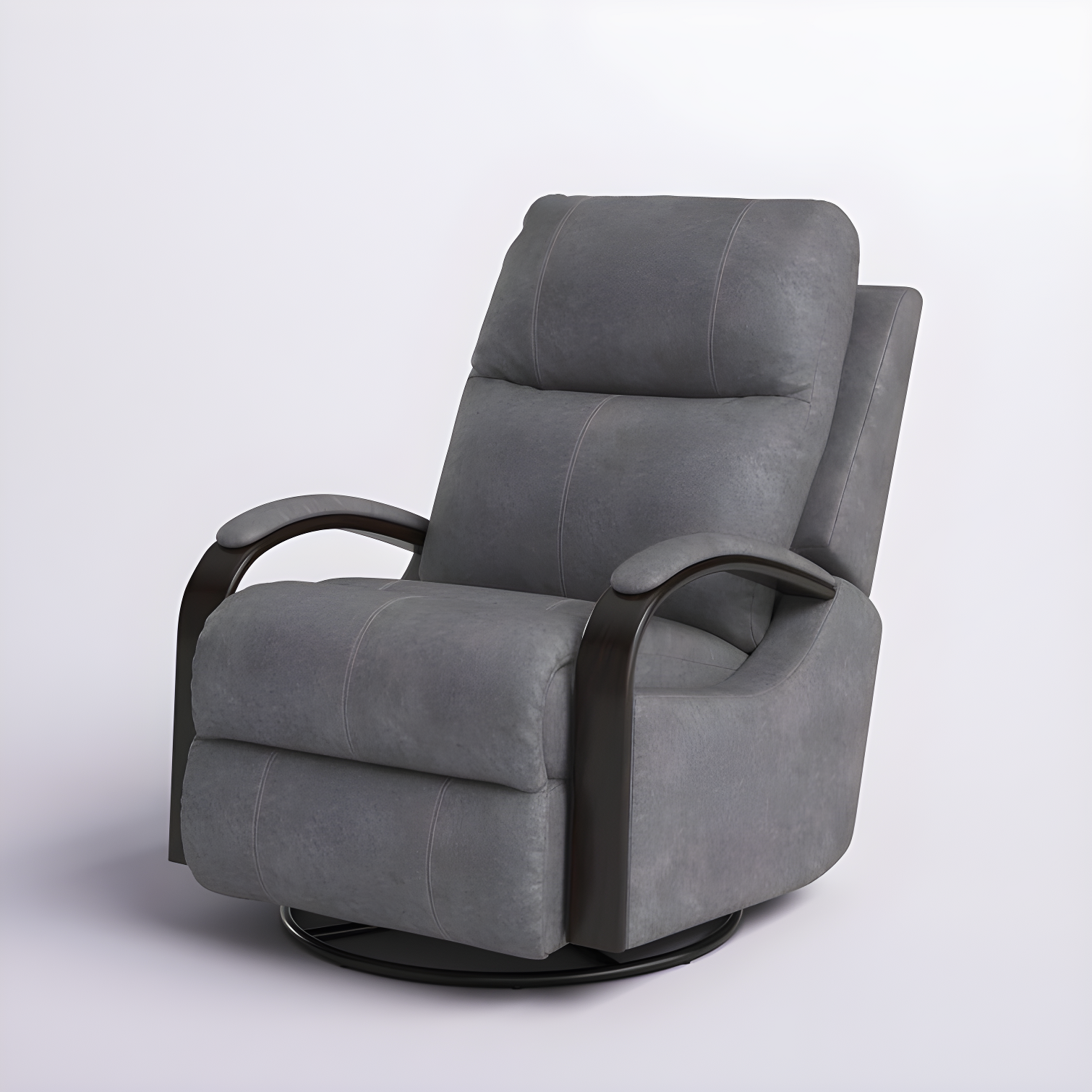 Fouts Upholstered Swivel Glider Recliner