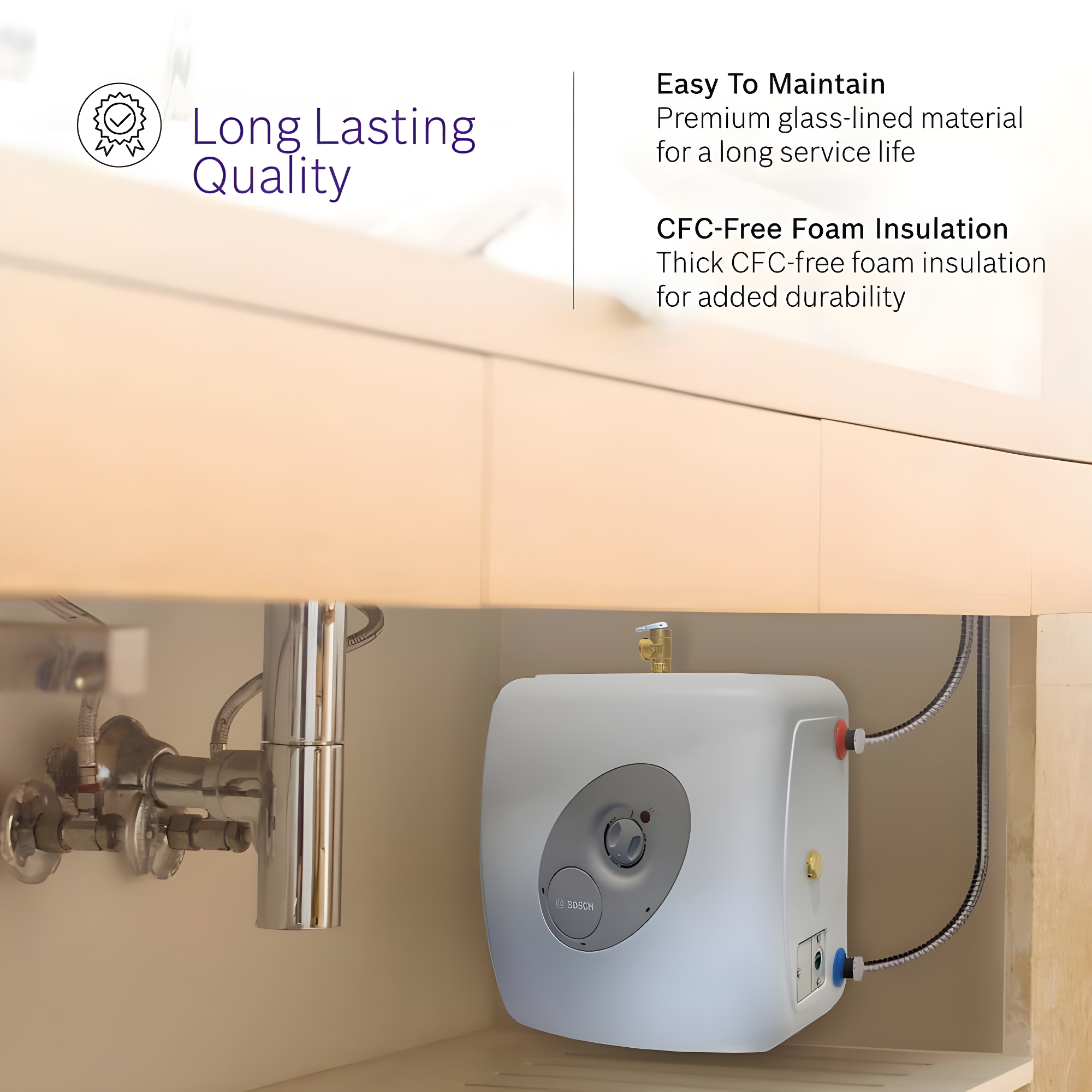 Bosch 7738004998 Tronic 3000T Point-of-Use Electric Mini-Tank Water Heater