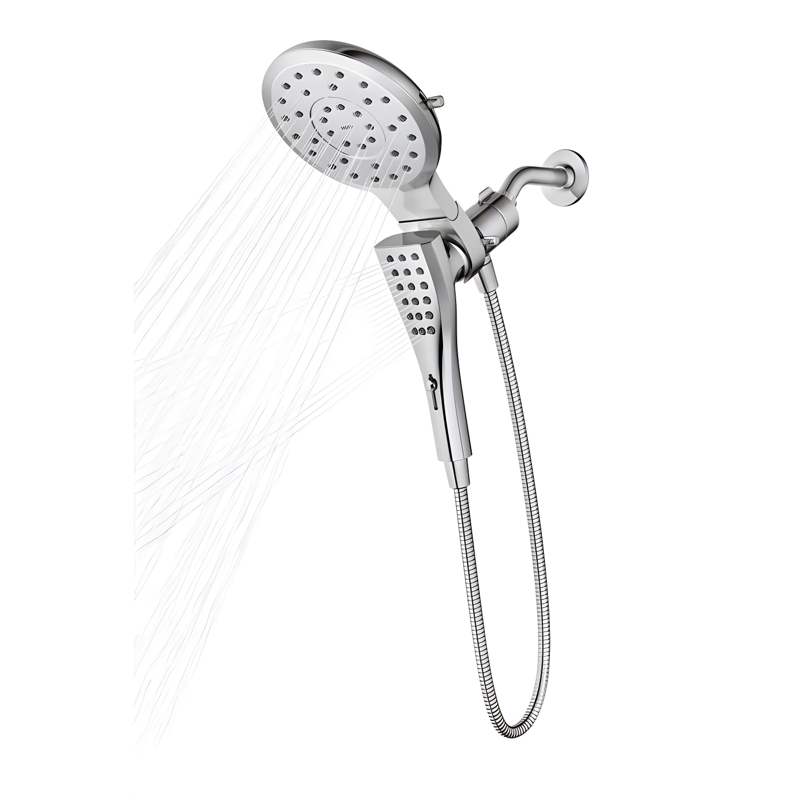 Verso 1.75 GPM Rainshower/Handshower Combination with Infiniti Dial and Magnetix Docking