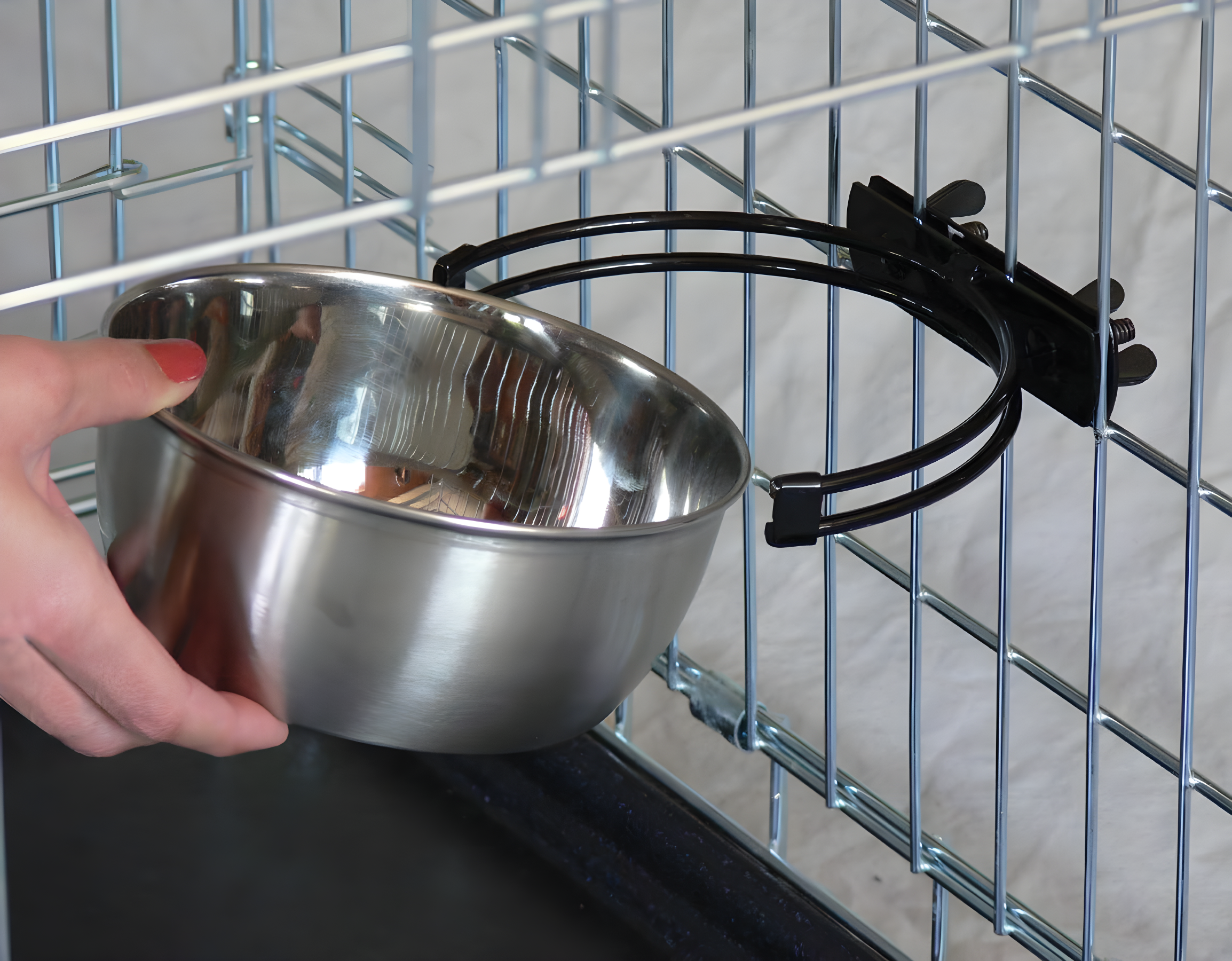 Midwest Homes For Pets MidWest Homes for Pets Snap'y Fit Stainless Steel Food Bowl / Pet Bowl