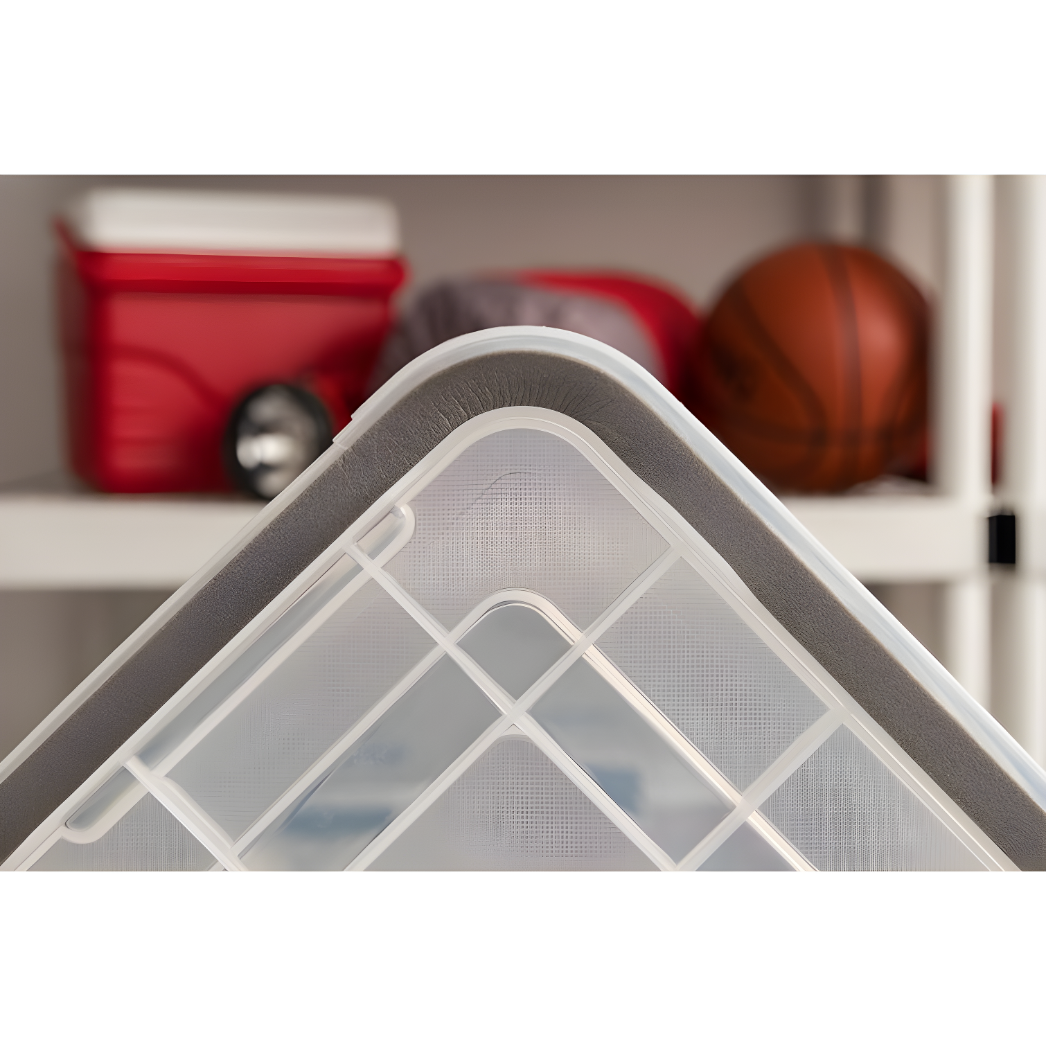 IRIS USA, Inc. 6.5 Qt./2 Gal. Weatherproof Storage Tote