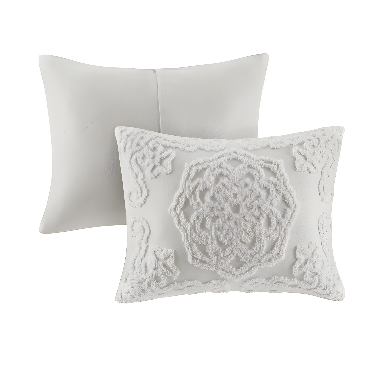 510 Design Everly 3 Piece Tufted Woven Medallion Comforter Set